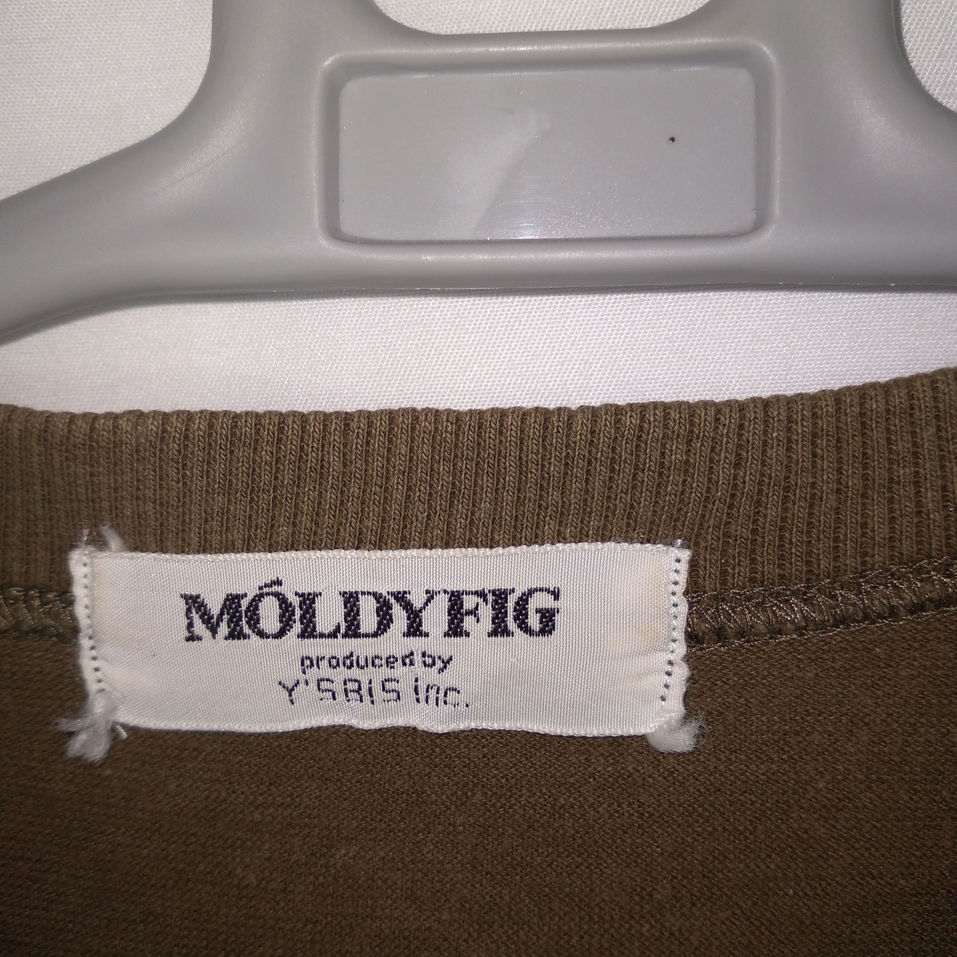 Designer × Vintage × Yohji Yamamoto Moldyfig By Yohji Yamamoto Plain Longsleeves Tee Size US L / EU 52-54 / 3 - 7 Thumbnail