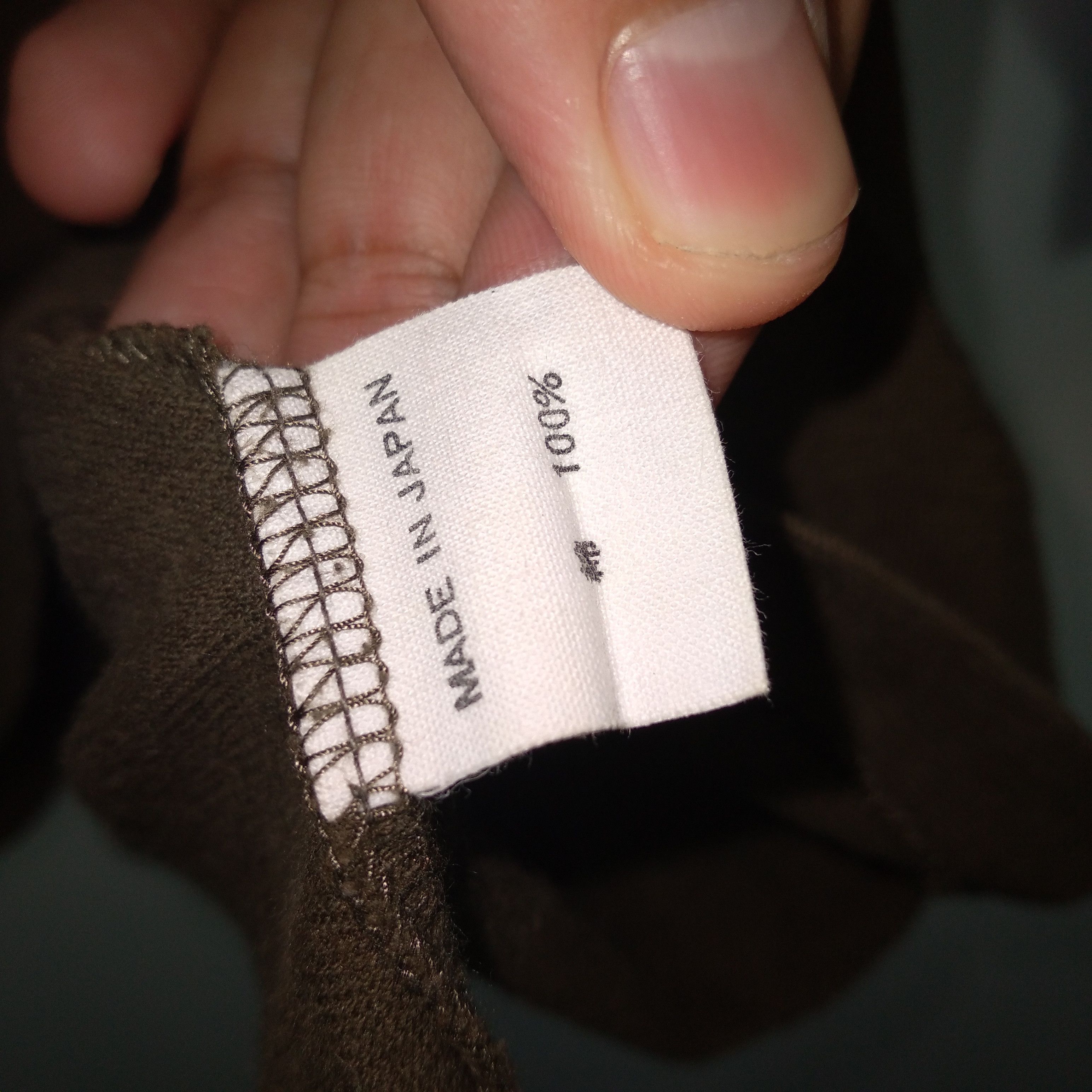 Designer × Vintage × Yohji Yamamoto Moldyfig By Yohji Yamamoto Plain Longsleeves Tee Size US L / EU 52-54 / 3 - 6 Thumbnail