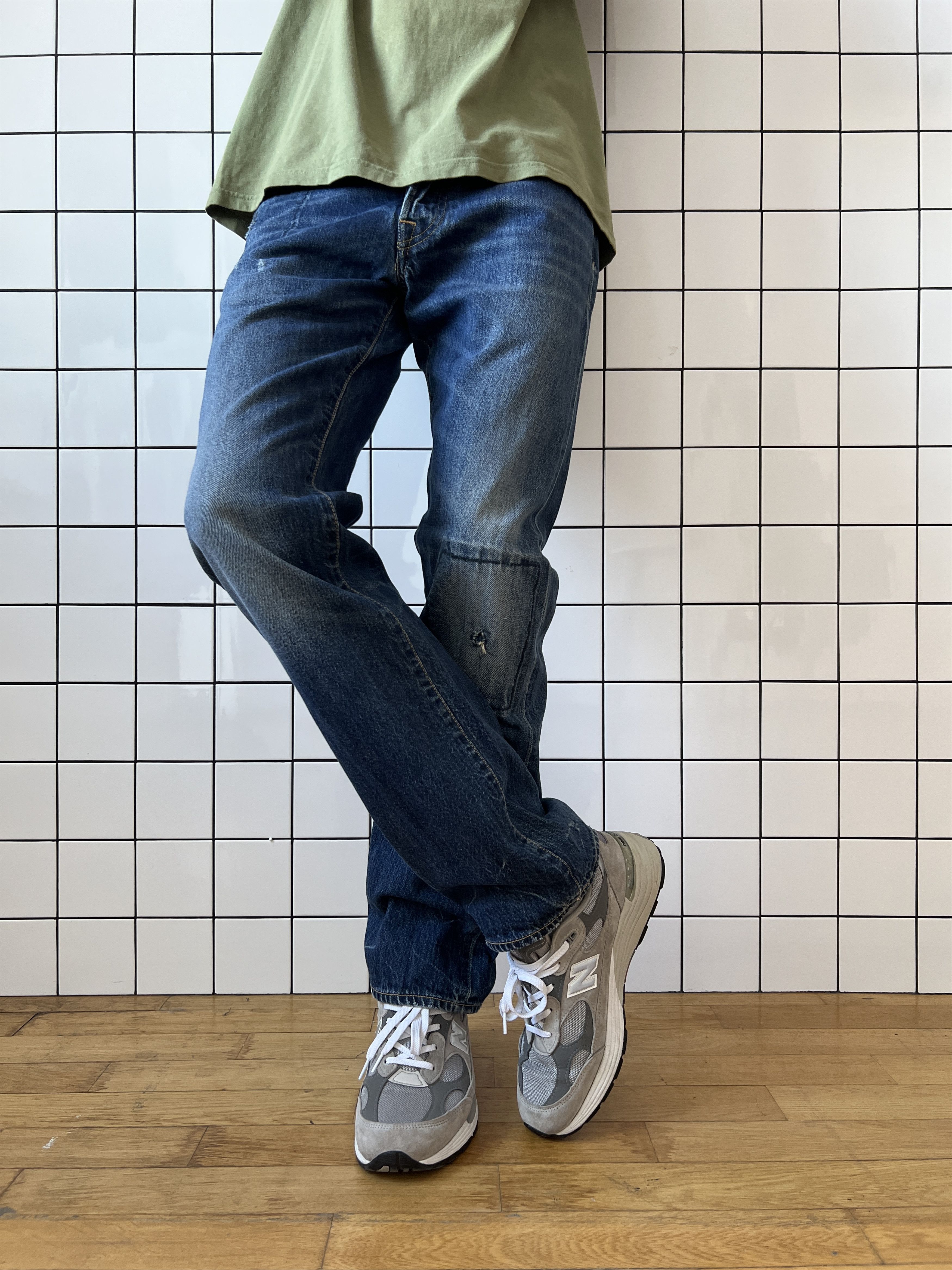 Edwin EDWIN Jeans ED-47 Selvedge Denim Wash Blue A8650 | Grailed
