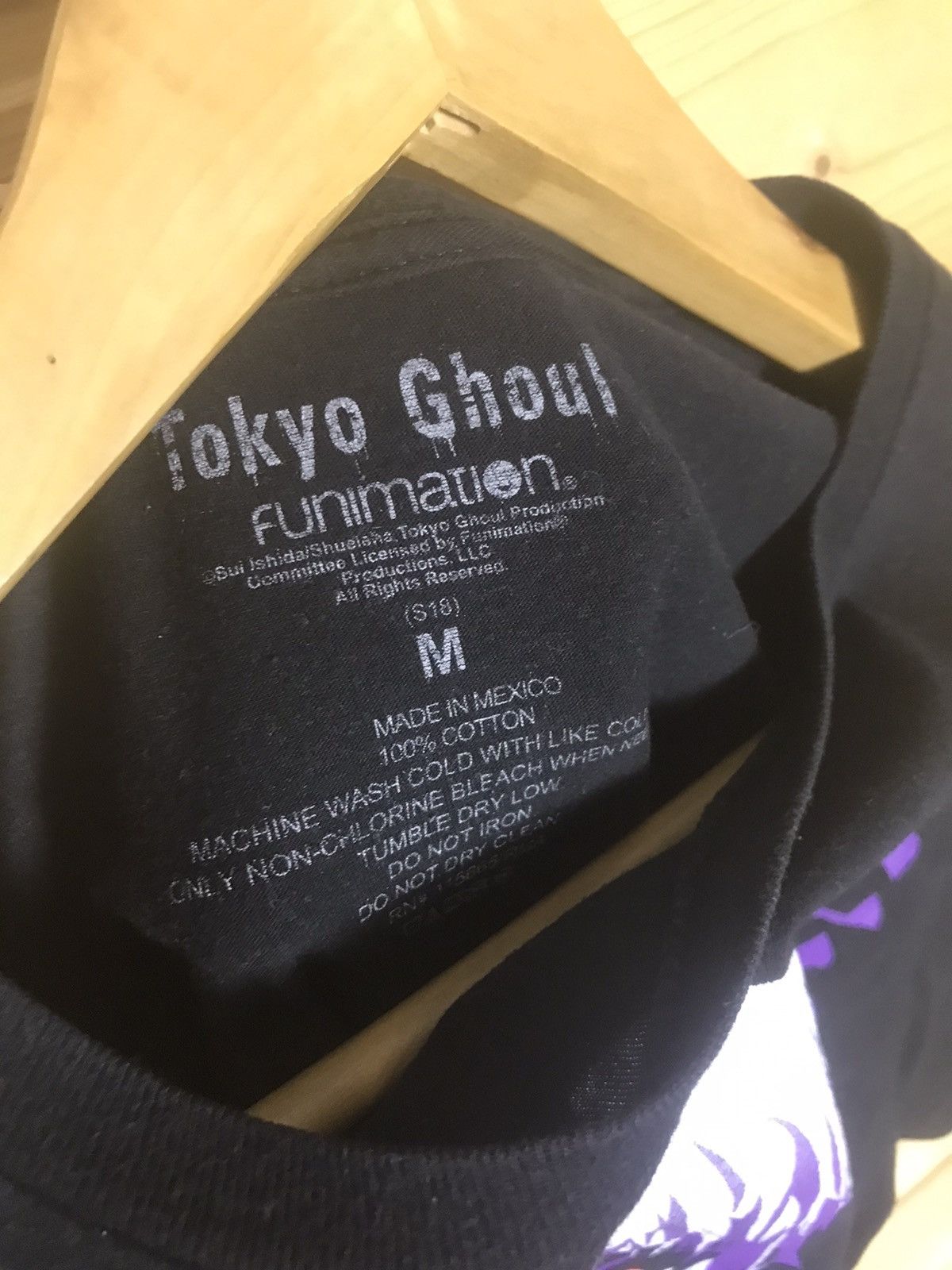 Anime 2018 Tokyo Ghoul t-shirt Size US M / EU 48-50 / 2 - 8 Thumbnail