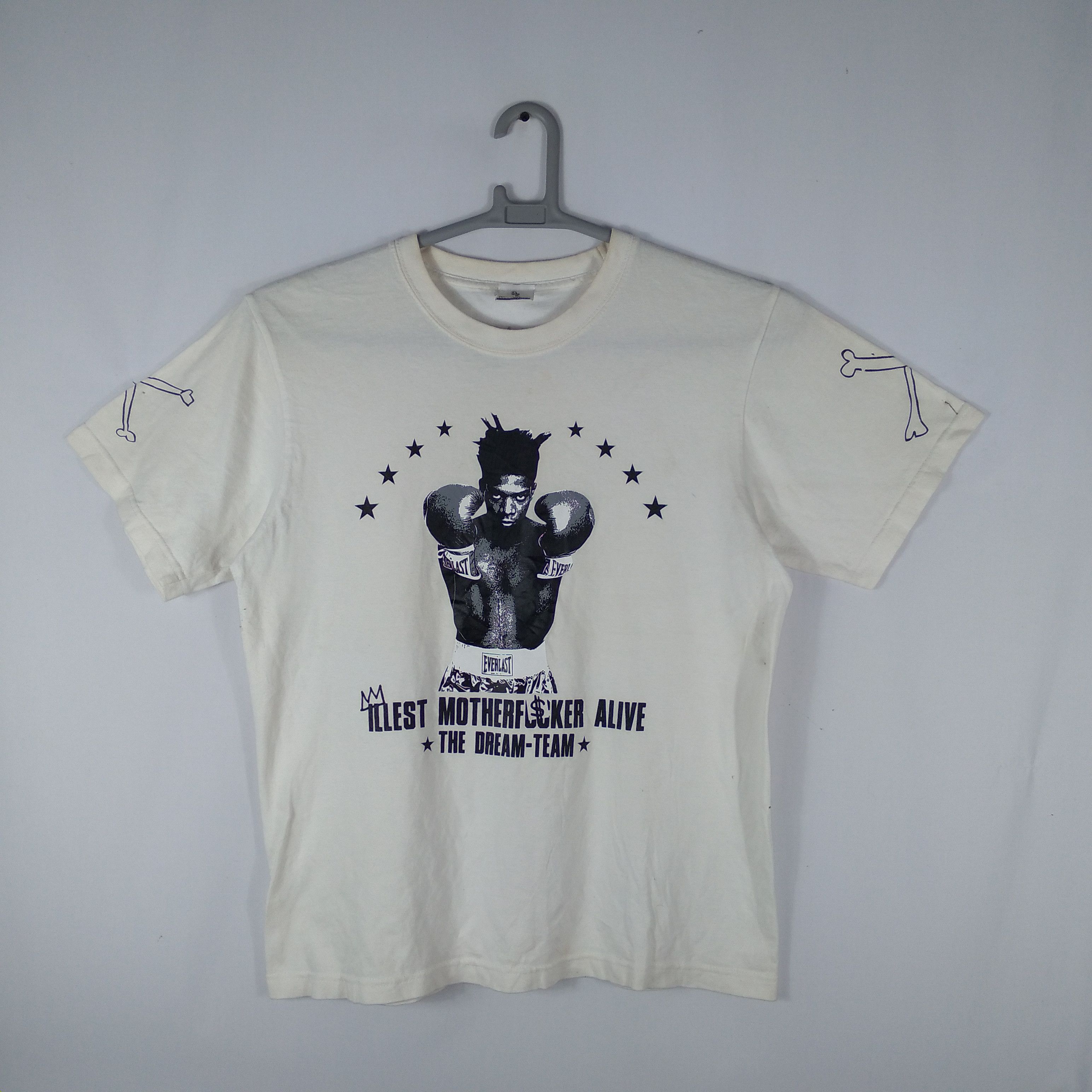 Jean-Michel Basquiat × Vintage 🔥Rare🔥Jean Michel Basquiat The Illest Motherfucker Dream Tee Size US M / EU 48-50 / 2 - 1 Thumbnail