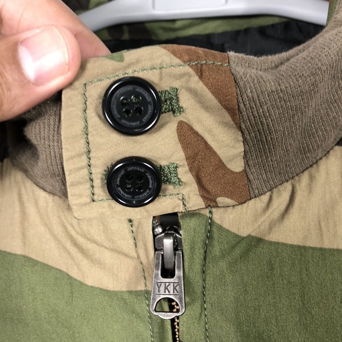 Designer × Japanese Brand × Johnbull 🔥Rare🔥John Bull Camo Military Styles Zipper Light Jacket Size US XS / EU 42 / 0 - 9 Thumbnail