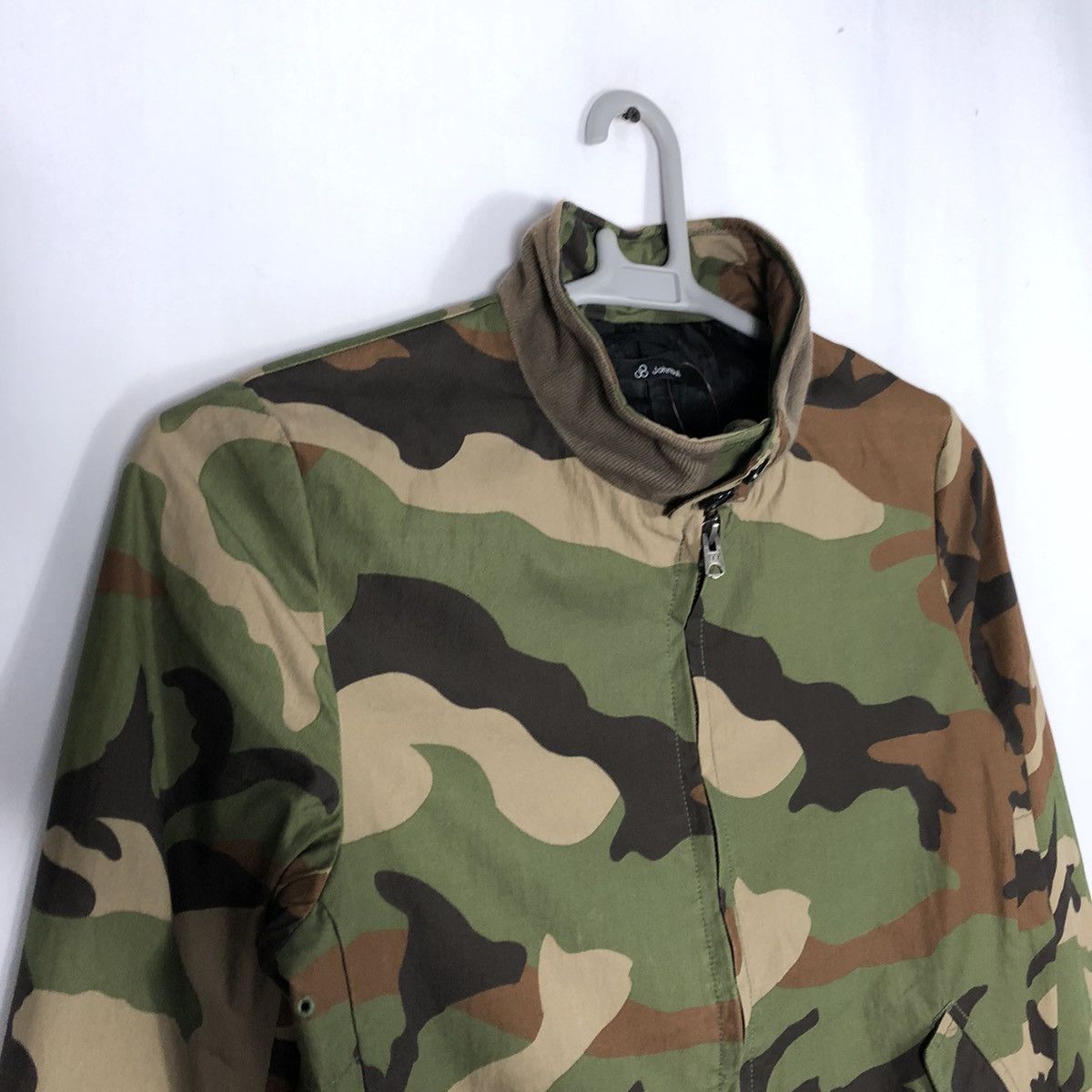 Designer × Japanese Brand × Johnbull 🔥Rare🔥John Bull Camo Military Styles Zipper Light Jacket Size US XS / EU 42 / 0 - 7 Thumbnail