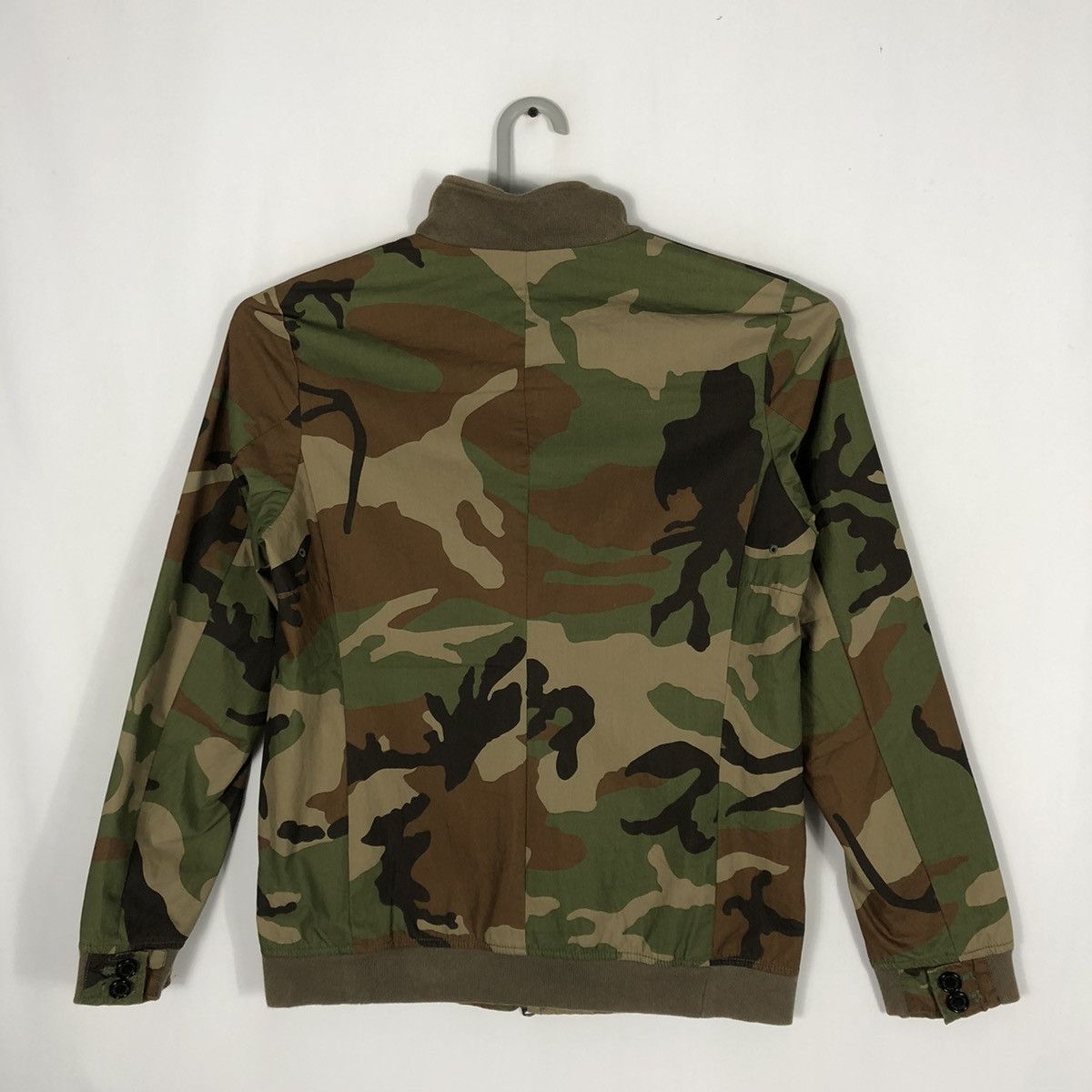 Designer × Japanese Brand × Johnbull 🔥Rare🔥John Bull Camo Military Styles Zipper Light Jacket Size US XS / EU 42 / 0 - 4 Thumbnail