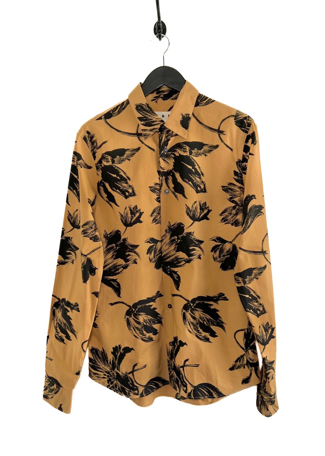 Marni Orange Printed Shirt