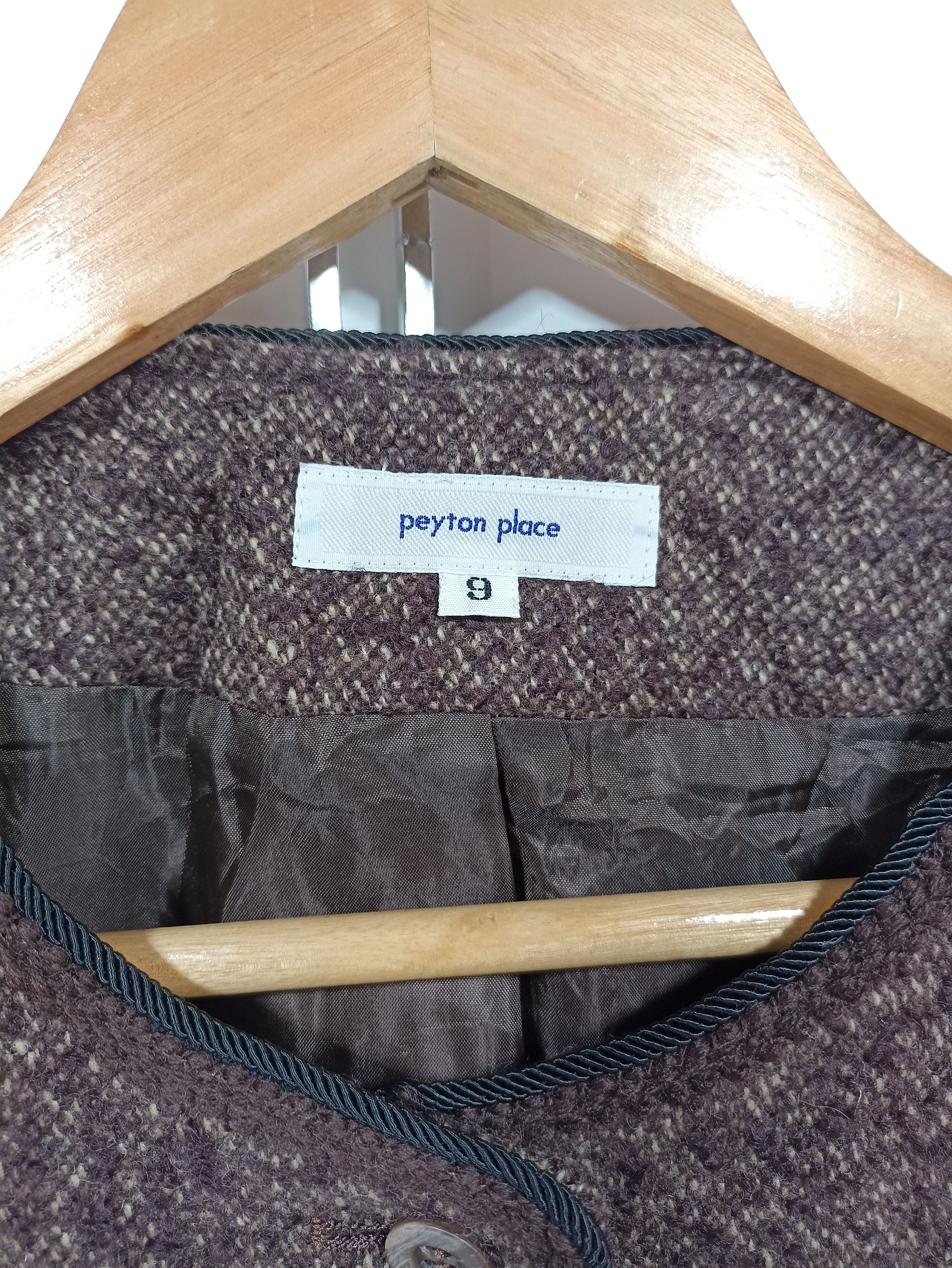 Japanese Brand Vintage Peyton Place Fleece Jacket Size S / US 4 / IT 40 - 3 Thumbnail