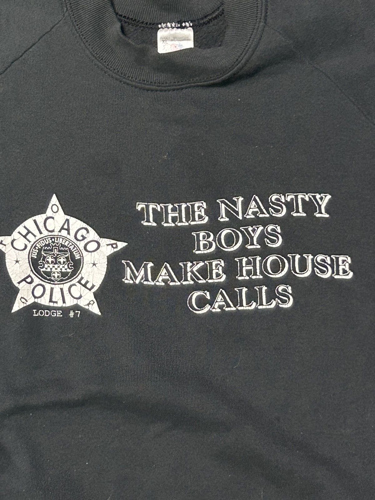 Vintage Vintage baggy The nasty boys make house calls crewneck 1990s Size US XL / EU 56 / 4 - 2 Thumbnail