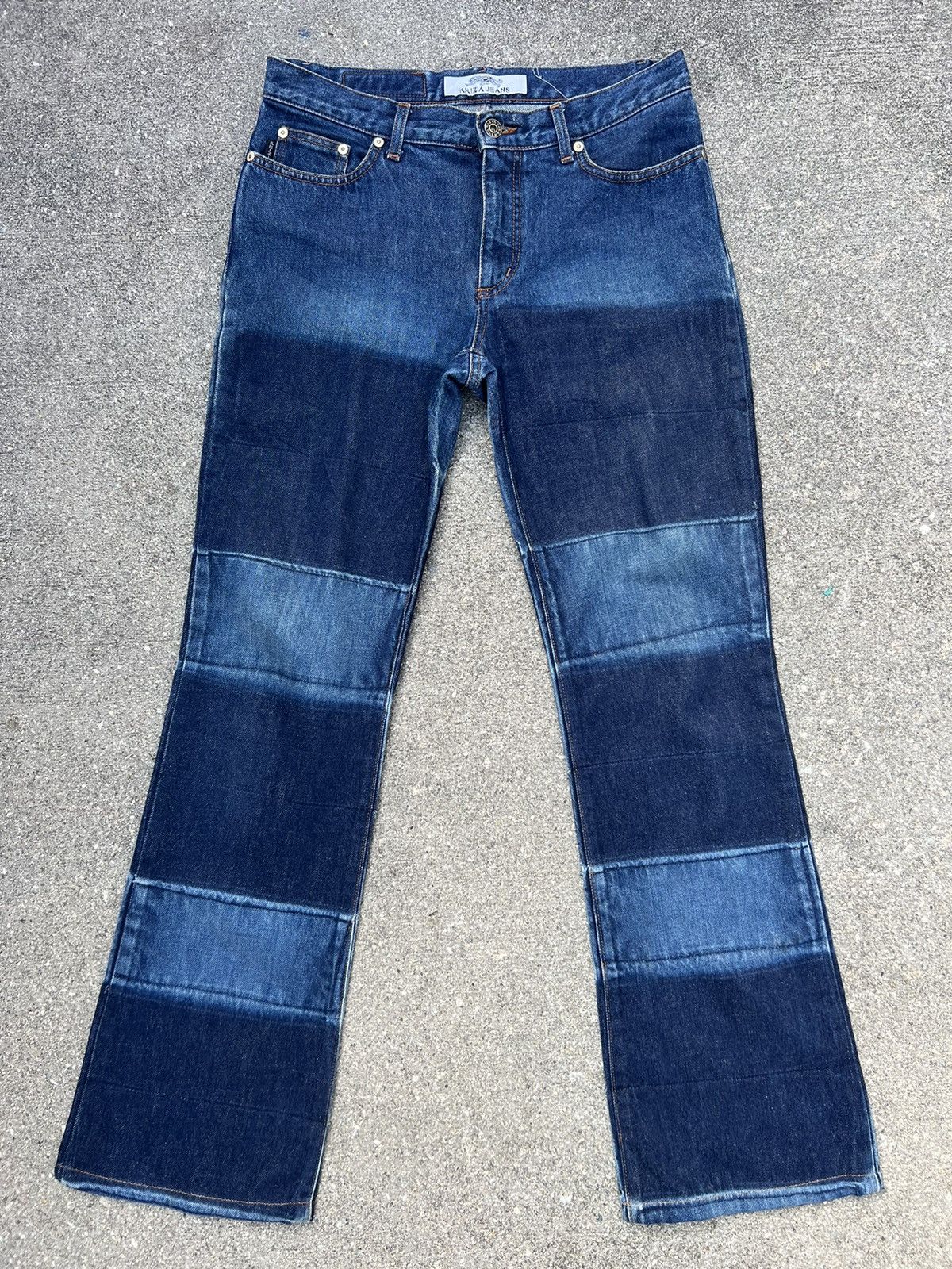 Vintage Vintage 90s Krizia Jeans Hagi Style Denim Flare Jeans Size US 29 - 1 Thumbnail
