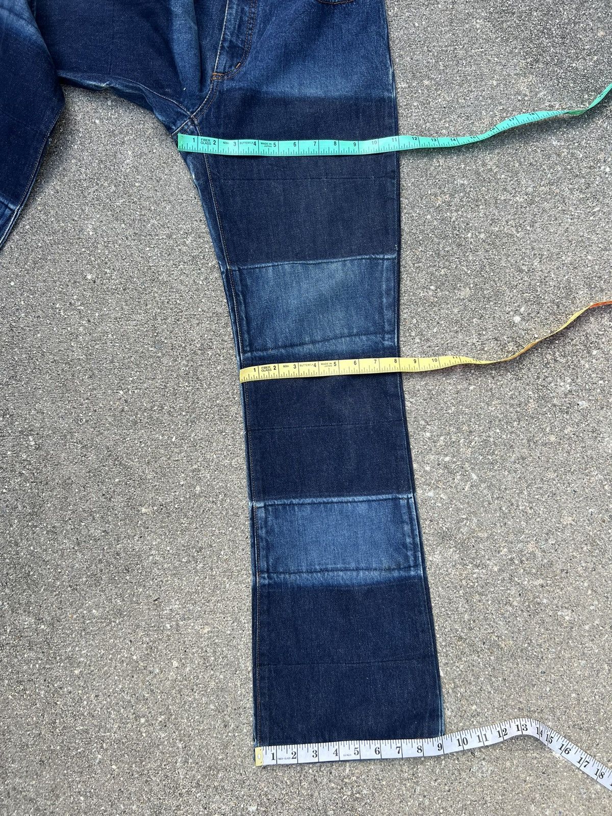 Vintage Vintage 90s Krizia Jeans Hagi Style Denim Flare Jeans Size US 29 - 3 Thumbnail