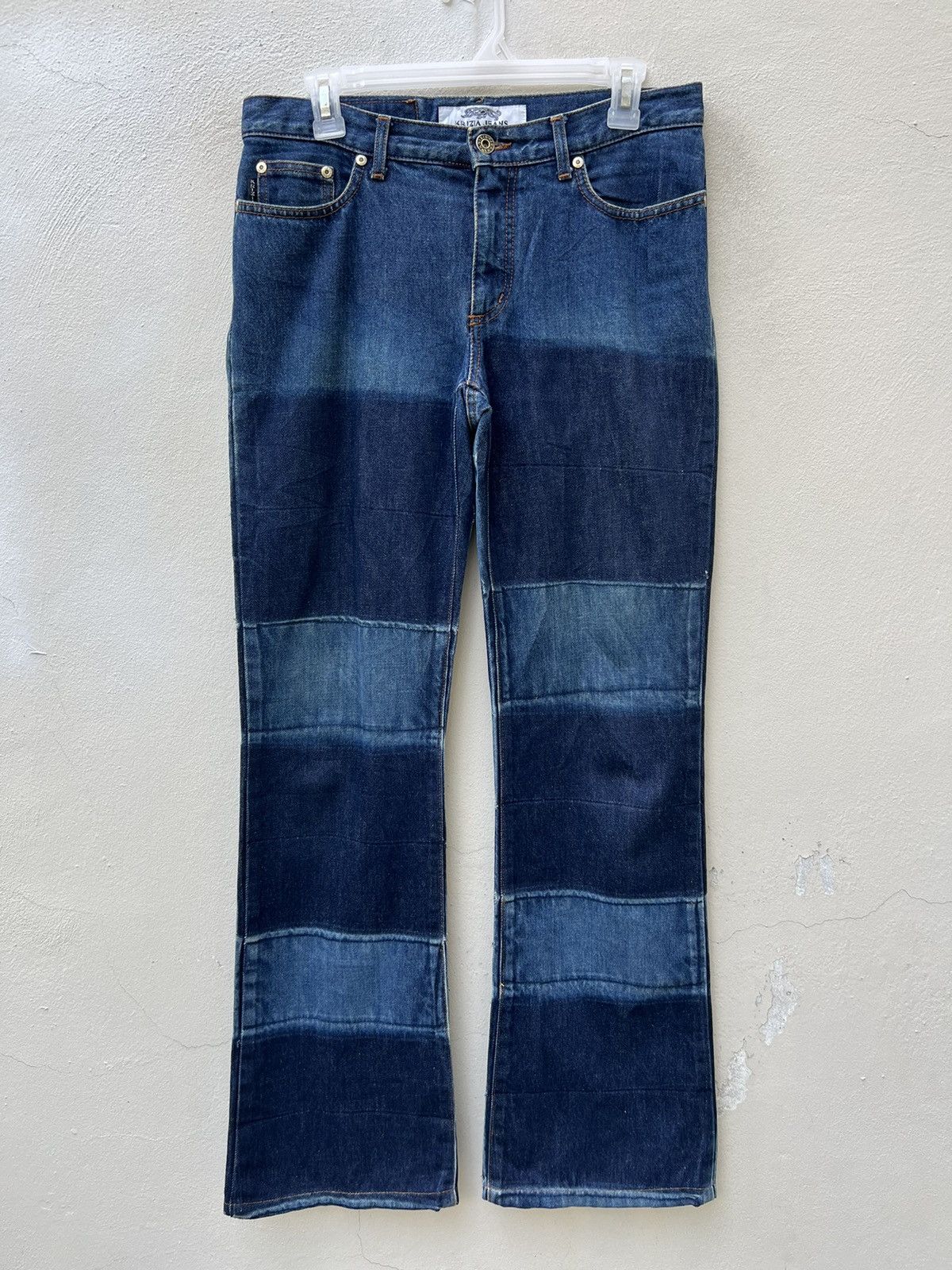 Vintage Vintage 90s Krizia Jeans Hagi Style Denim Flare Jeans Size US 29 - 6 Thumbnail
