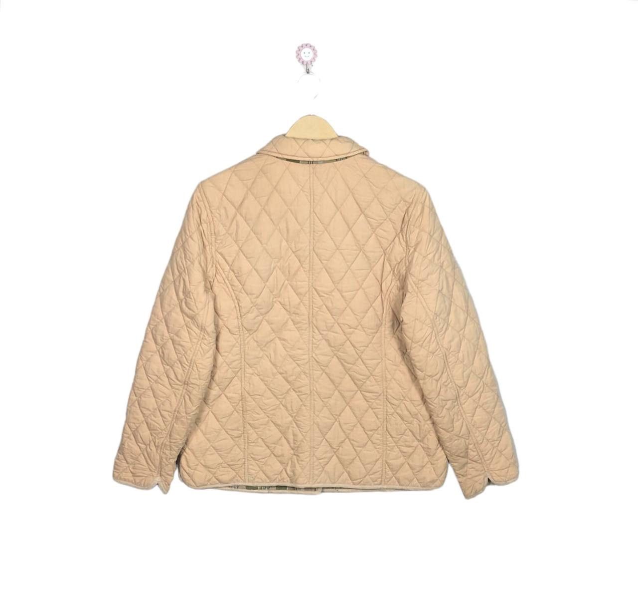 L.L. Bean Vintage 90s L.L. Bean Quilted Beige Jacket Buttons Up Size US M / EU 48-50 / 2 - 3 Thumbnail