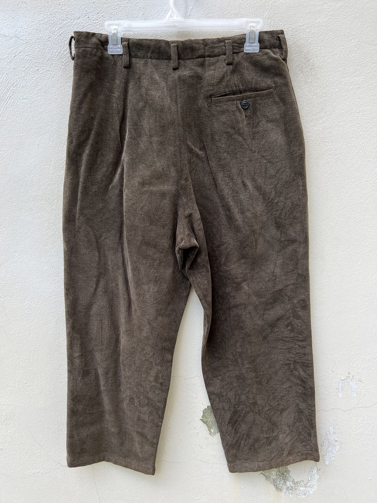 Vintage Vintage Yohji Yamamoto Y’s 1998 A/W Cropped Cord Pant Size US 31 - 14 Thumbnail