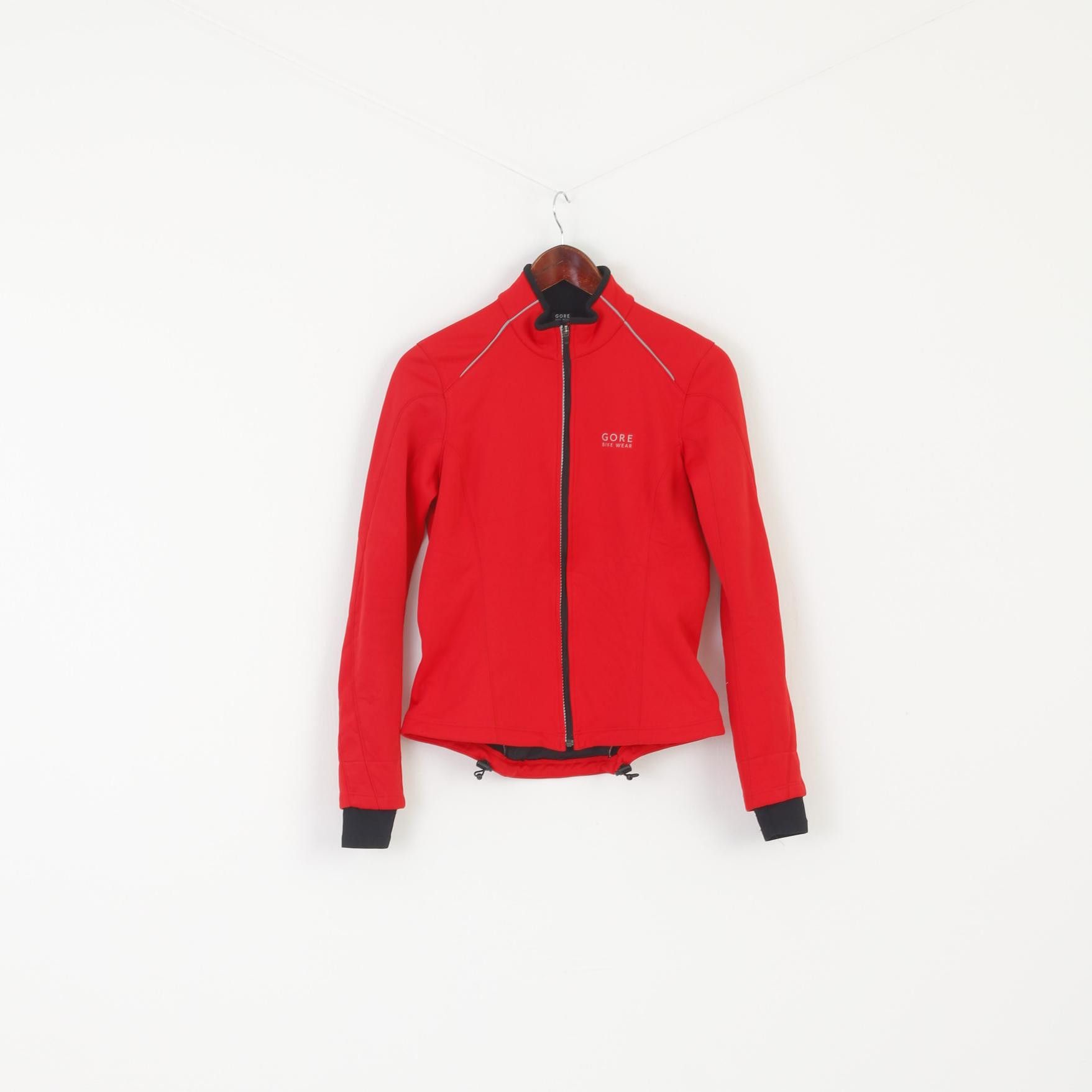 GOREWEAR Gore Bike Wear Women 36 S Jacket Red Soft Shell 5482 Size S / US 4 / IT 40 - 1 Thumbnail
