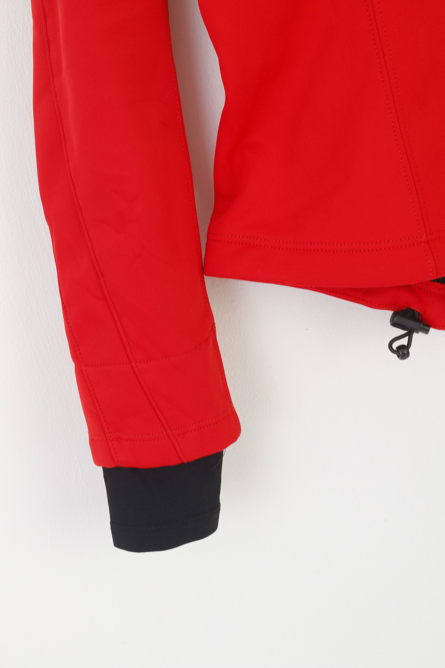 GOREWEAR Gore Bike Wear Women 36 S Jacket Red Soft Shell 5482 Size S / US 4 / IT 40 - 3 Thumbnail