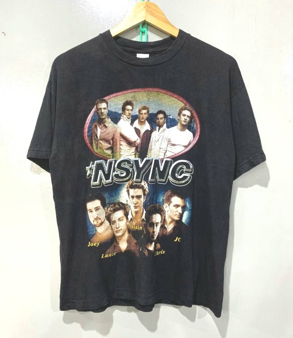 Pre-owned Rap Tees X Vintage Nsync Bye Bye Bye Tour T Shirt In Black