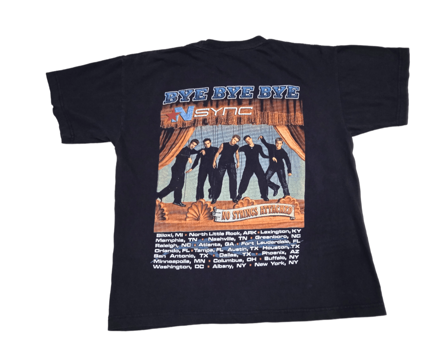 Rap Tees Vintage NSYNC Bye Bye Bye Tour Rap Tee Size US S / EU 44-46 / 1 - 5 Thumbnail