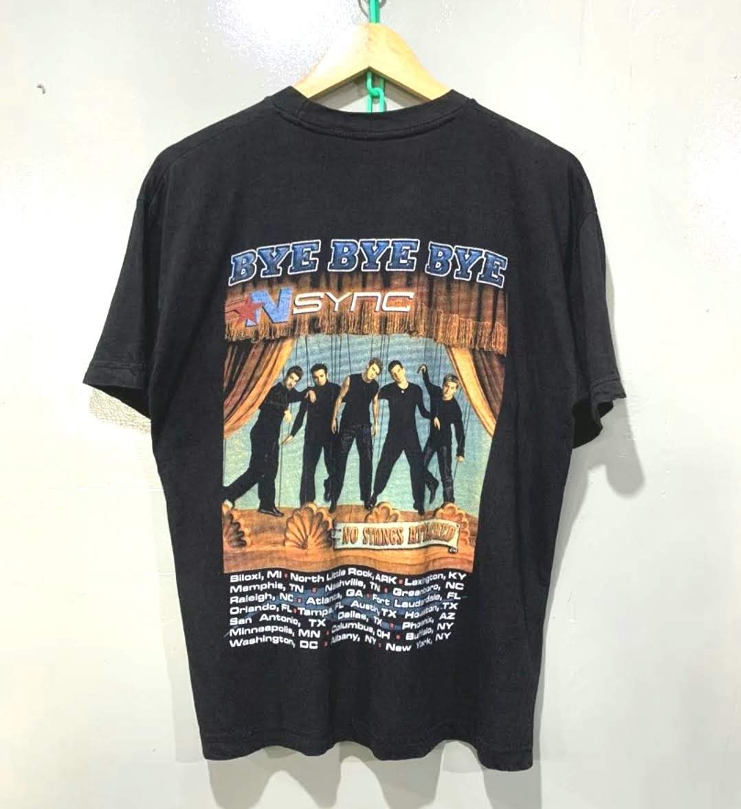 Rap Tees Vintage NSYNC Bye Bye Bye Tour Rap Tee Size US S / EU 44-46 / 1 - 3 Thumbnail