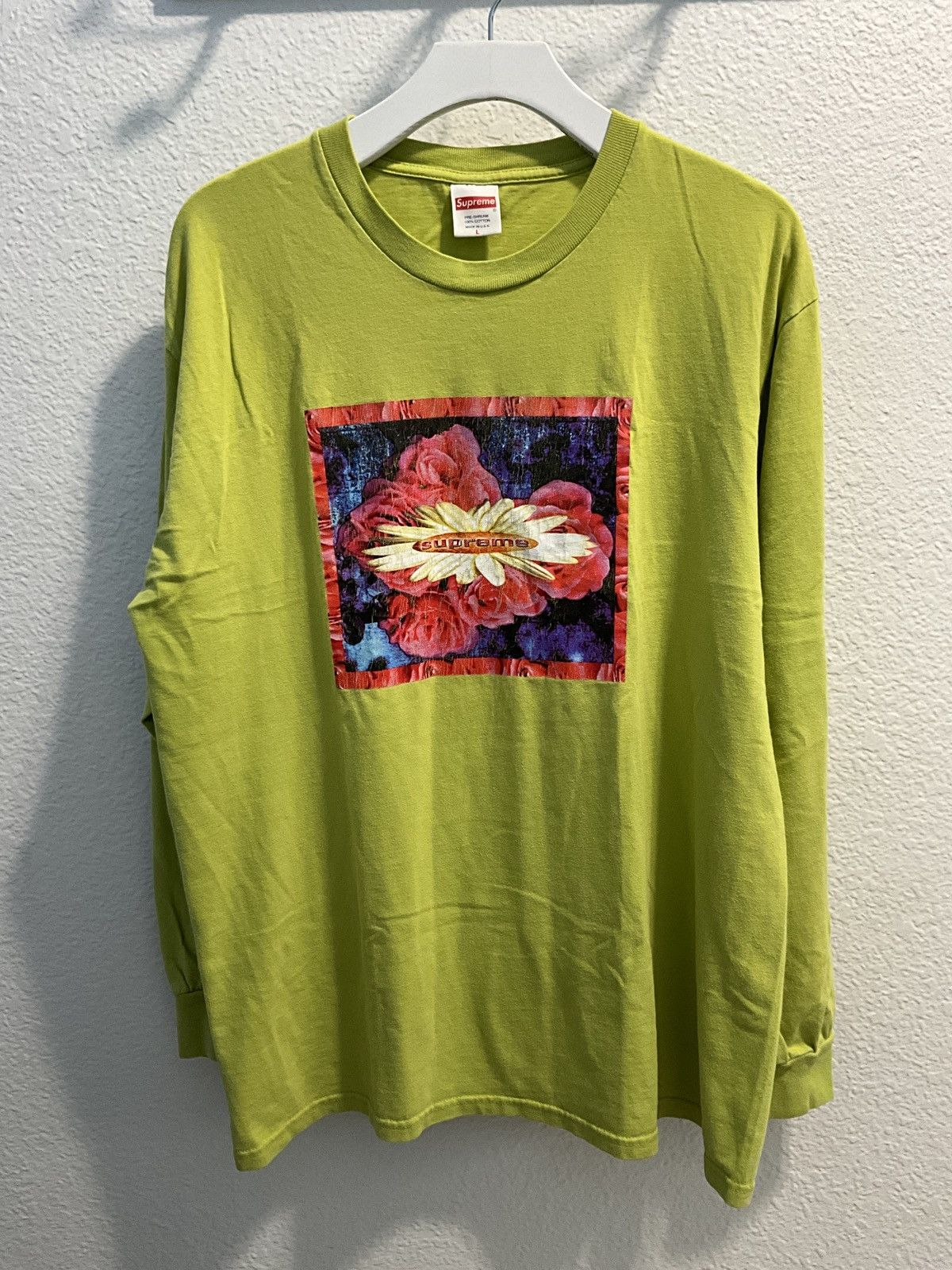 Supreme long sleeves graphic tee