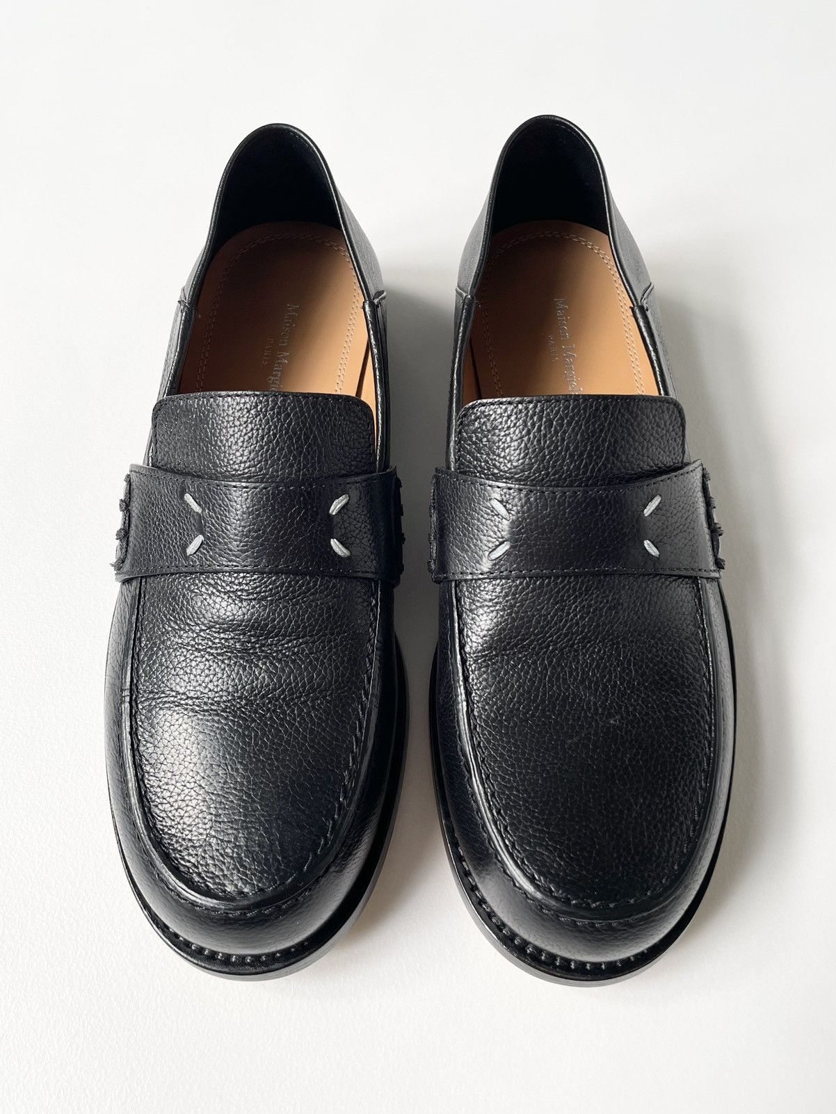 Maison Margiela S/S 22 ‘Camden’ Leather Loafers | Grailed