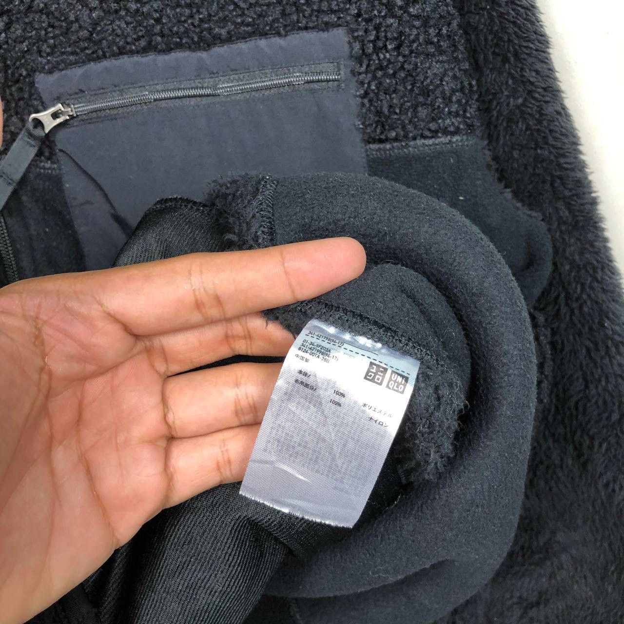 Engineered Garments Engineered Garments Uniqlo Faux Fur Sherpa Boa Black Jacket Size US L / EU 52-54 / 3 - 9 Thumbnail
