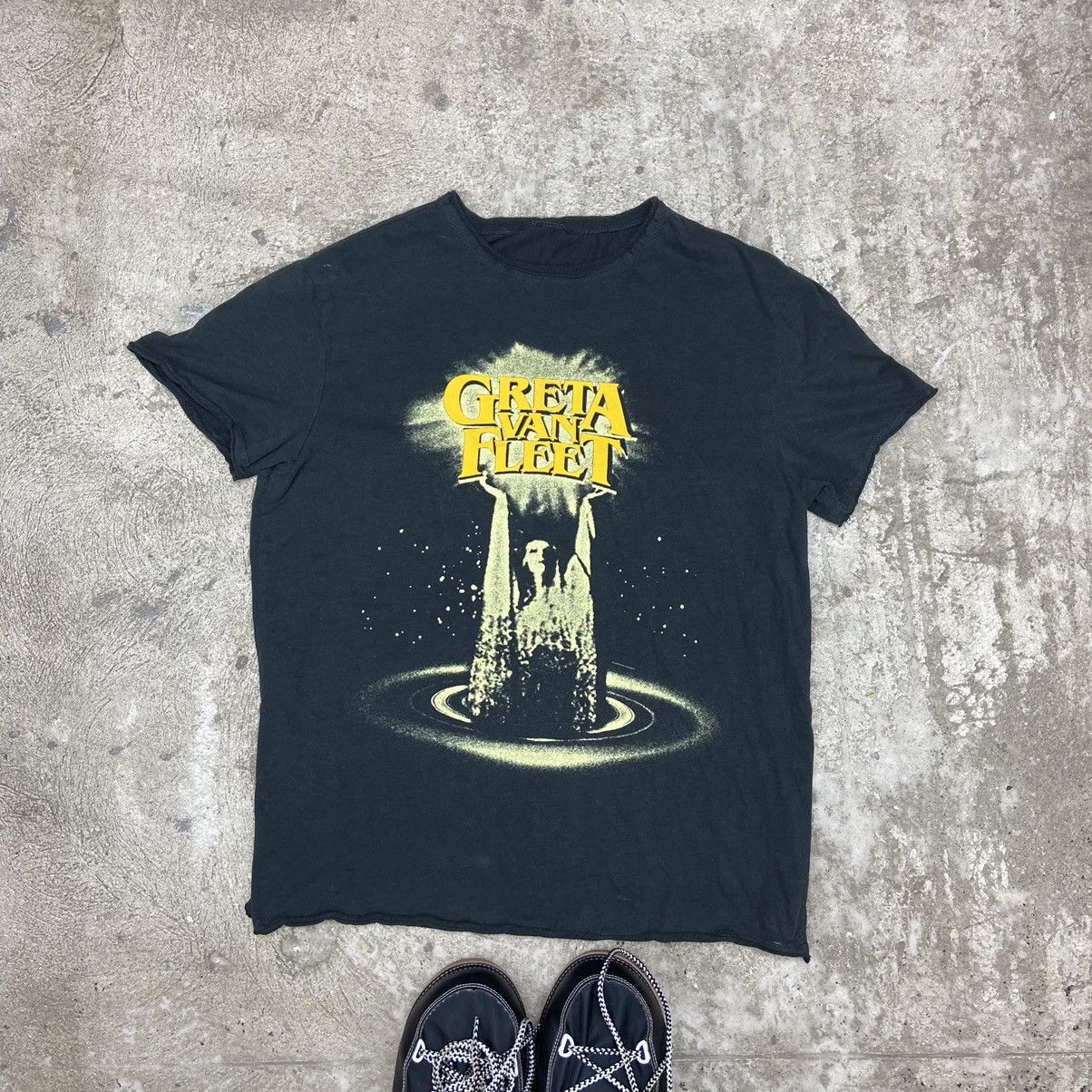 Band Tees GRETA VAN FLEET RARE VINTAGE SUNFADED TEE 2000s - № 115 Size US M / EU 48-50 / 2 - 1 Thumbnail