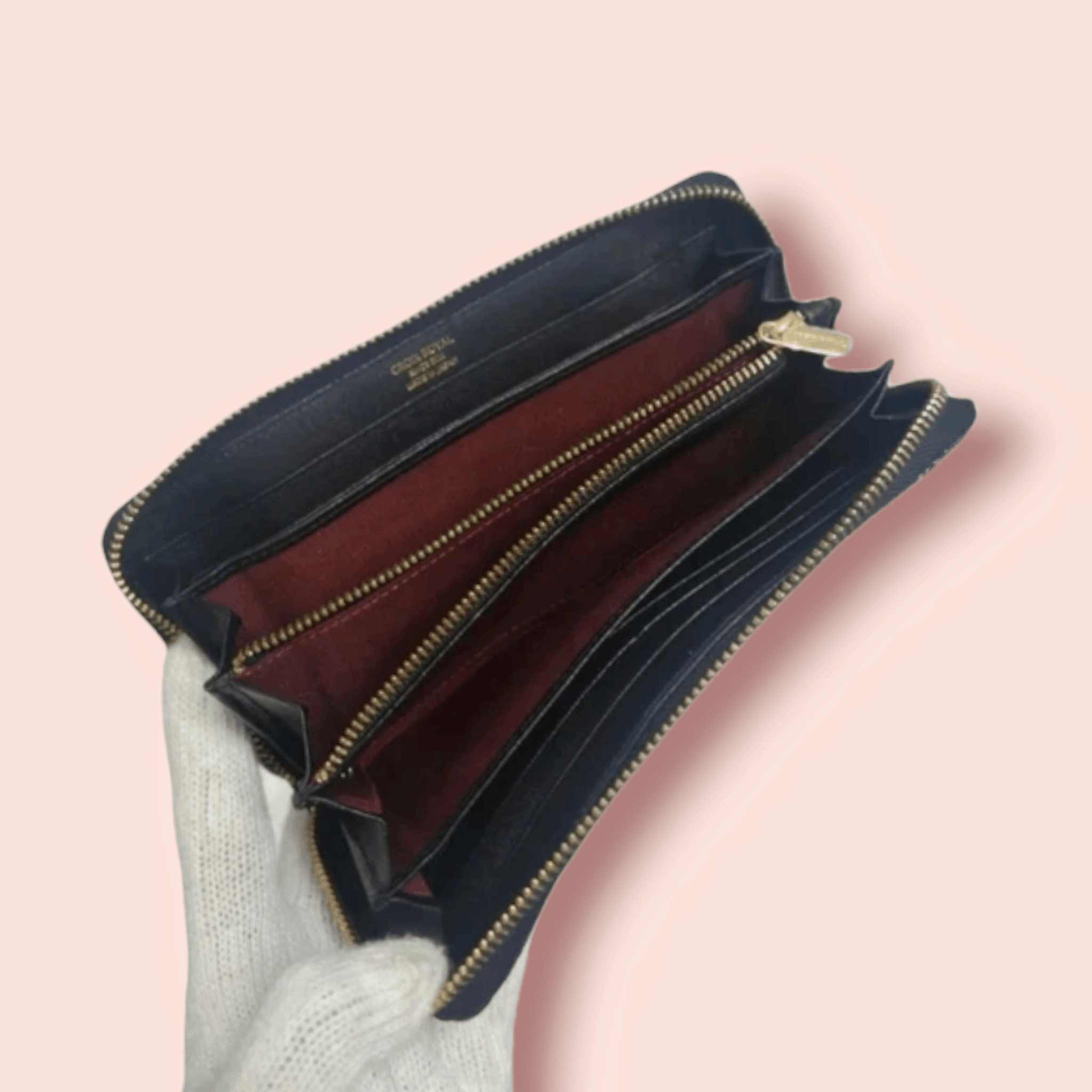 Japanese Brand × Leather 🔥STEAL🔥CROIX ROYAL PATCHED CROC SKIN ZIPPY WALLET Size ONE SIZE - 19 Thumbnail