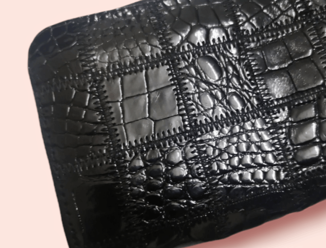 Japanese Brand × Leather 🔥STEAL🔥CROIX ROYAL PATCHED CROC SKIN ZIPPY WALLET Size ONE SIZE - 7 Thumbnail