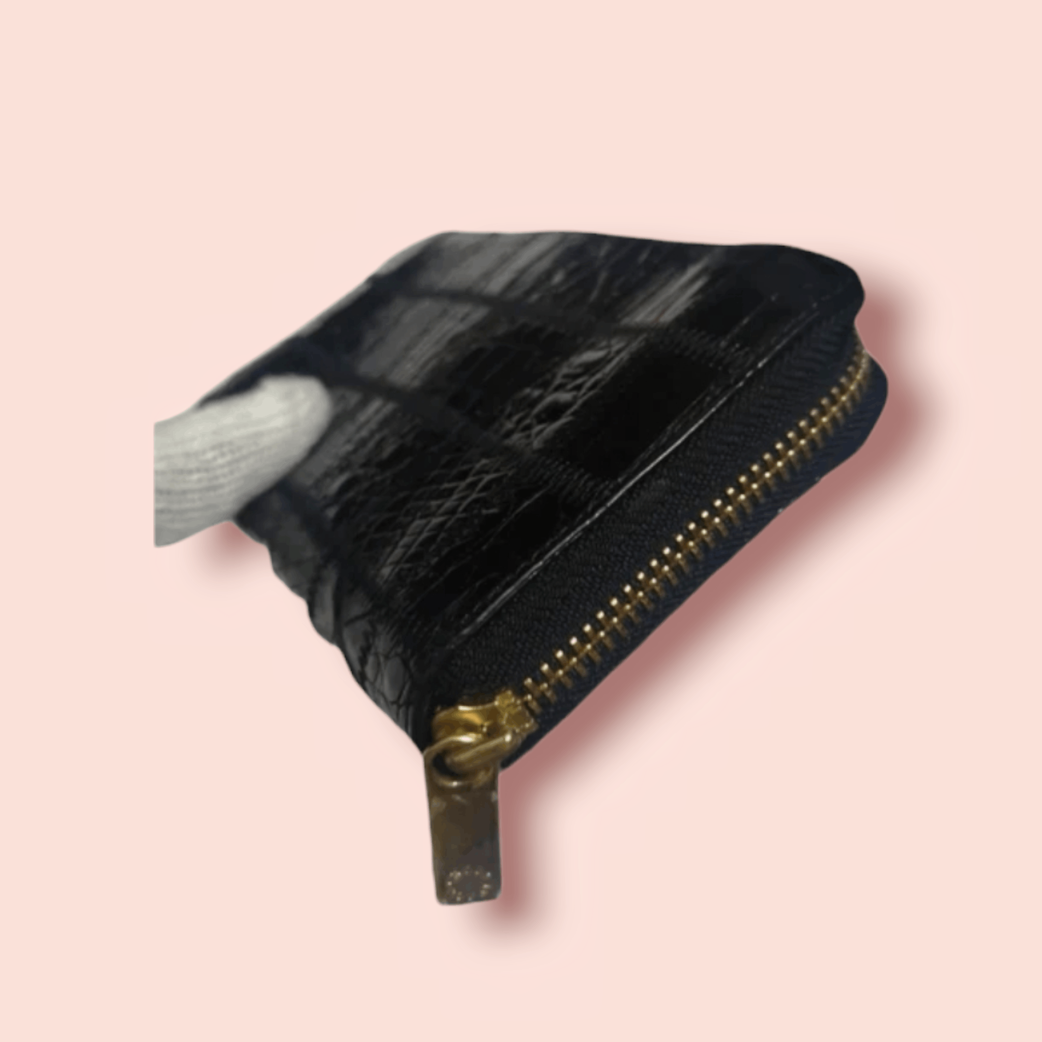 Japanese Brand × Leather 🔥STEAL🔥CROIX ROYAL PATCHED CROC SKIN ZIPPY WALLET Size ONE SIZE - 17 Thumbnail