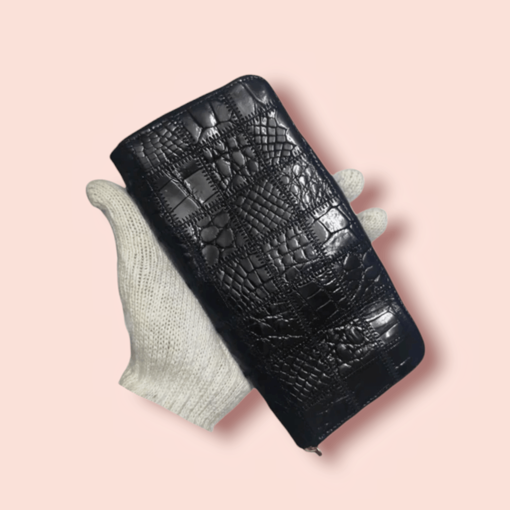 Japanese Brand × Leather 🔥STEAL🔥CROIX ROYAL PATCHED CROC SKIN ZIPPY WALLET Size ONE SIZE - 15 Thumbnail
