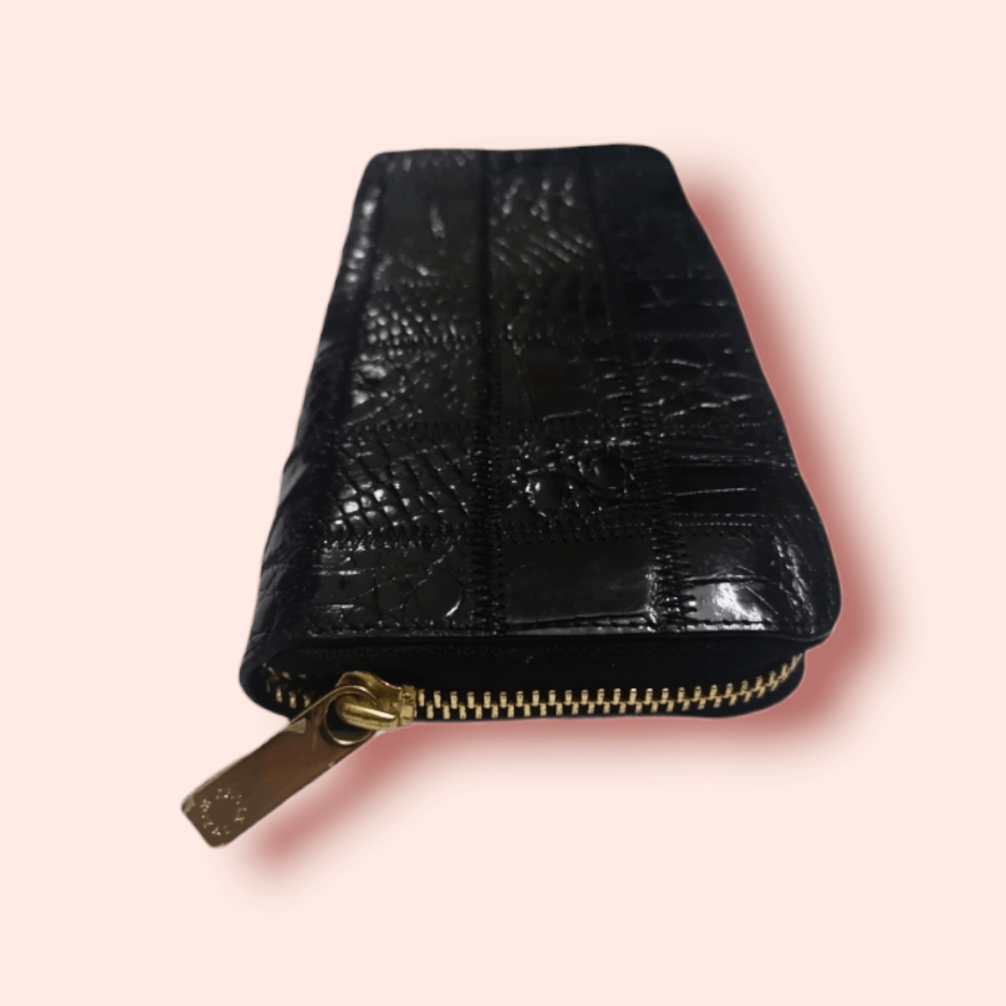 Japanese Brand × Leather 🔥STEAL🔥CROIX ROYAL PATCHED CROC SKIN ZIPPY WALLET Size ONE SIZE - 5 Thumbnail