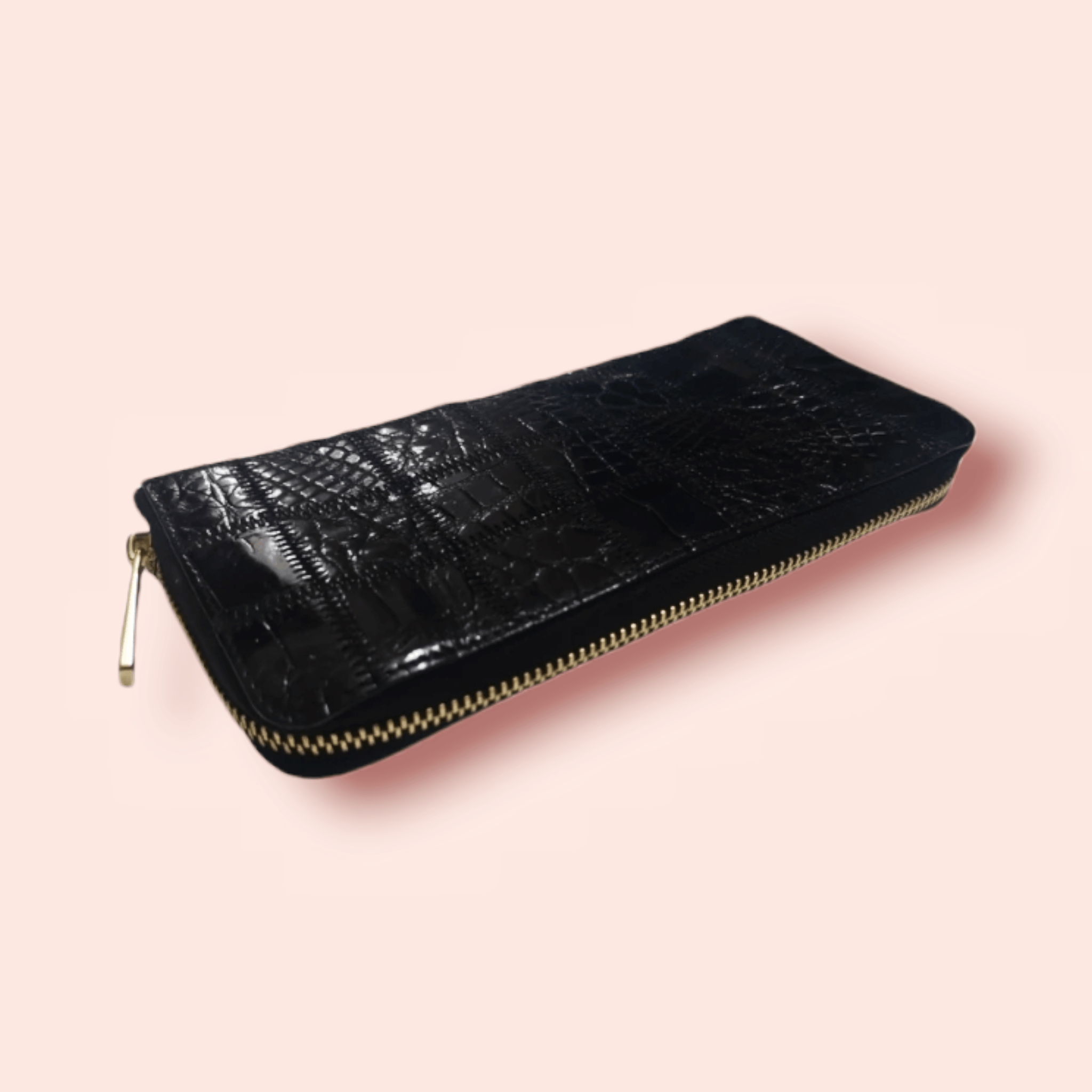 Japanese Brand × Leather 🔥STEAL🔥CROIX ROYAL PATCHED CROC SKIN ZIPPY WALLET Size ONE SIZE - 4 Thumbnail