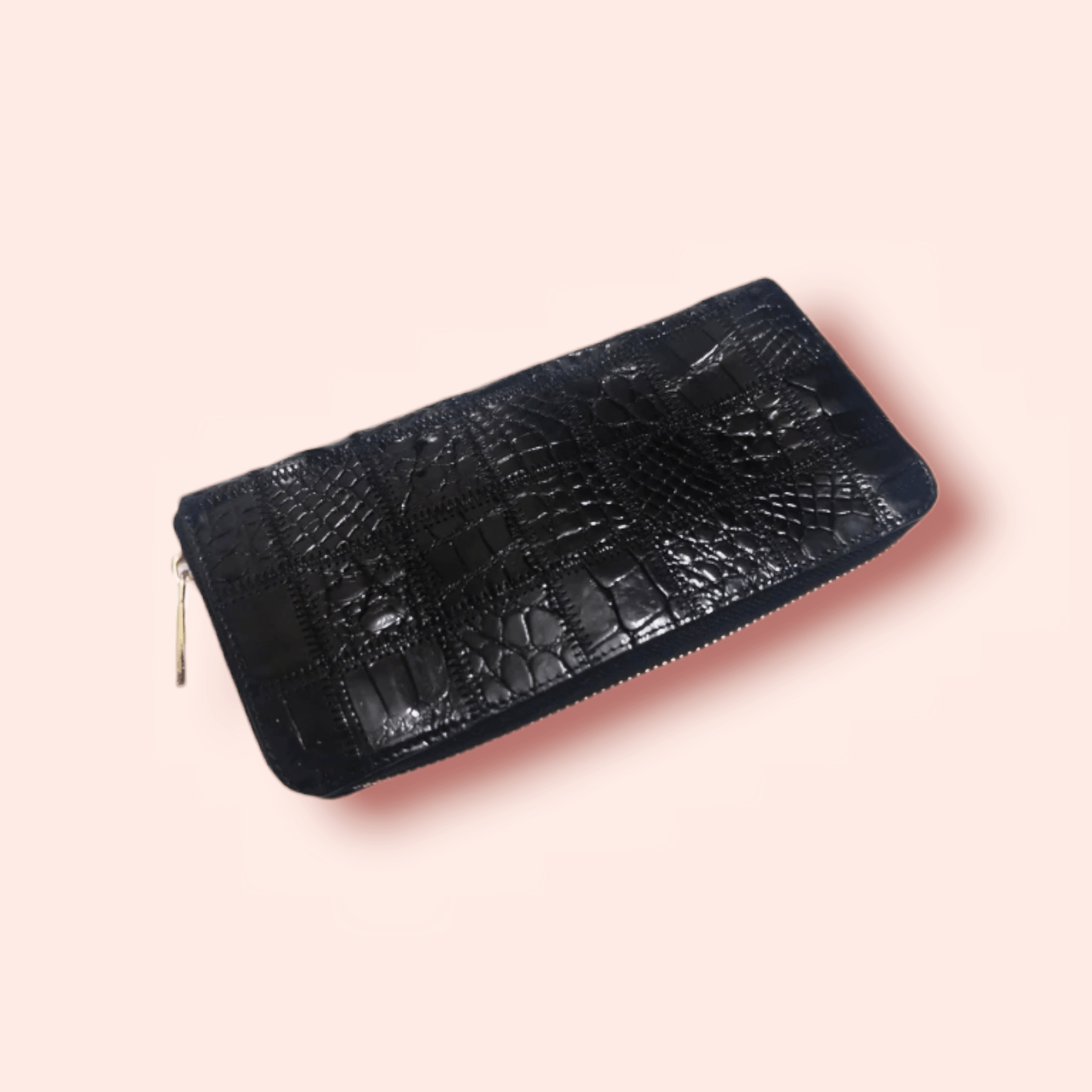 Japanese Brand × Leather 🔥STEAL🔥CROIX ROYAL PATCHED CROC SKIN ZIPPY WALLET Size ONE SIZE - 3 Thumbnail
