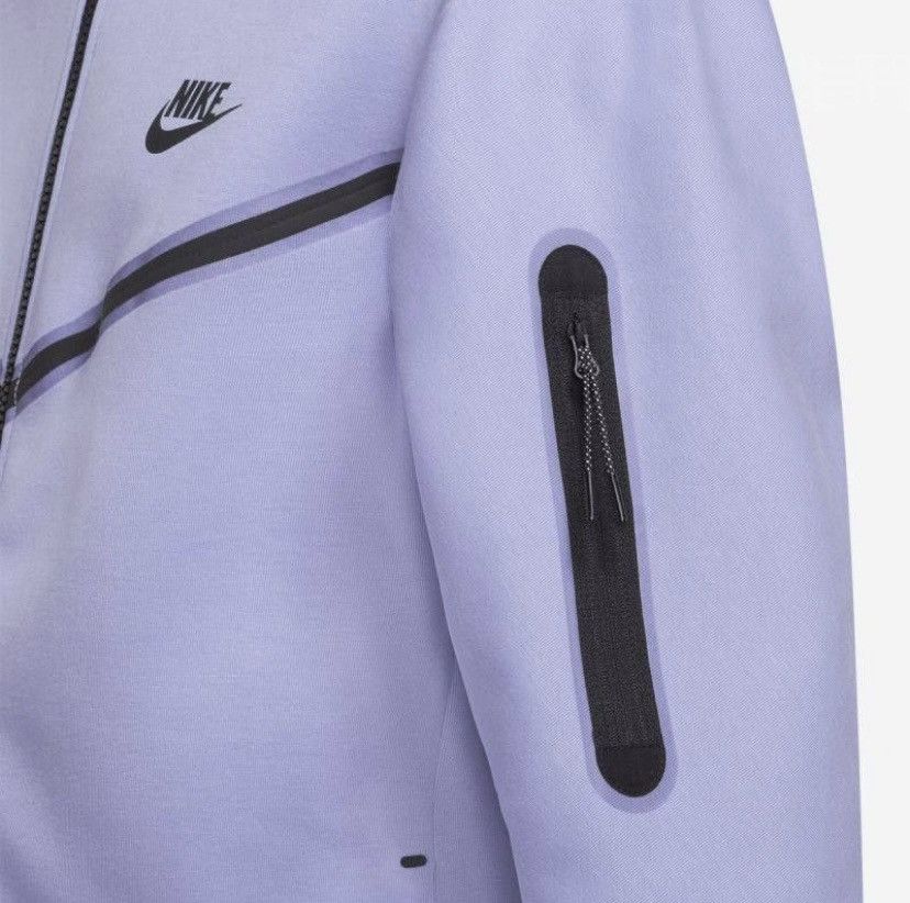 Nike Zip hoodie Nike tech fleece drill purple size Xl rare Size US XL / EU 56 / 4 - 2 Thumbnail