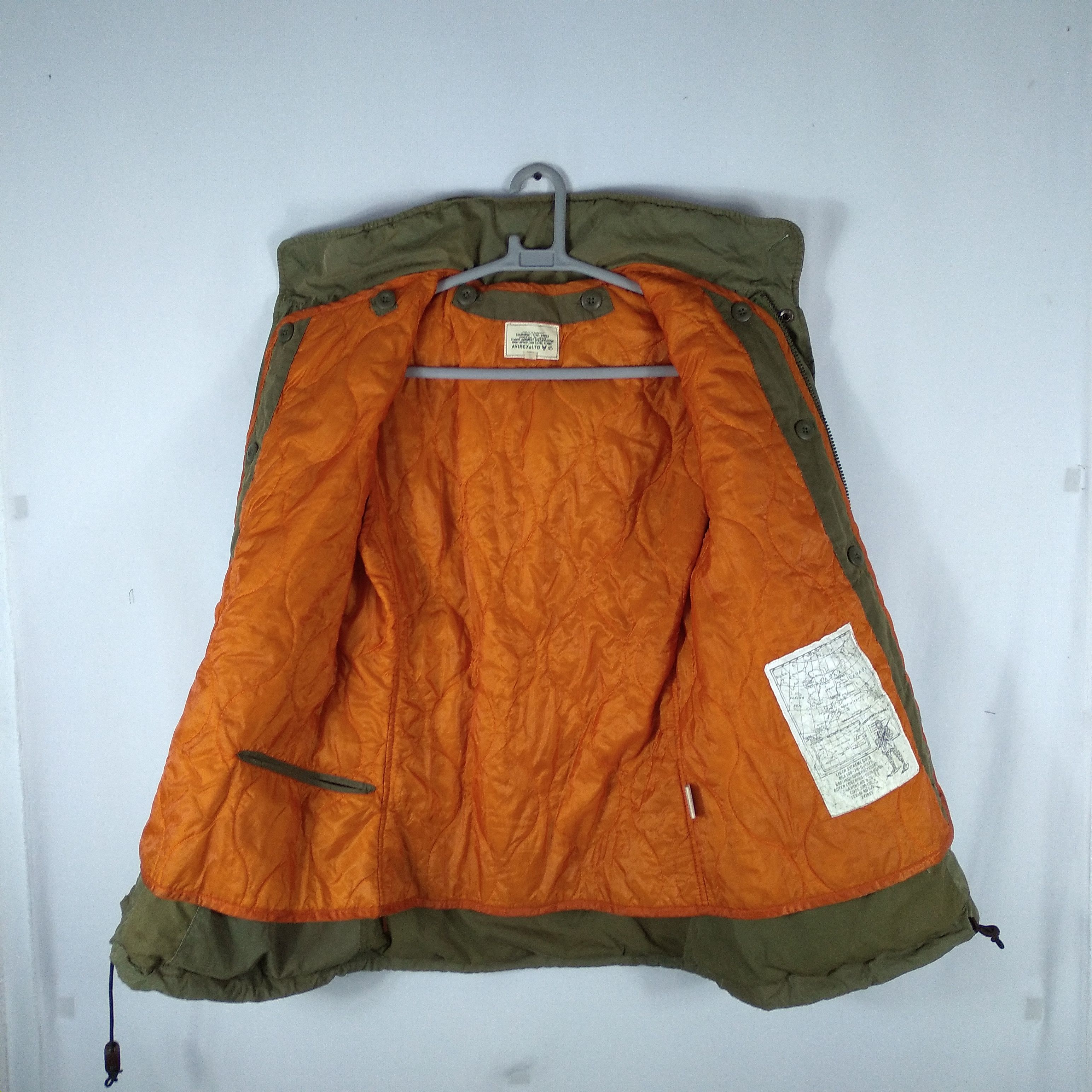 Avirex 🔥Rare🔥AVIREX World War Dixi 75 Army Flight Bomber Jacket Size US S / EU 44-46 / 1 - 17 Thumbnail