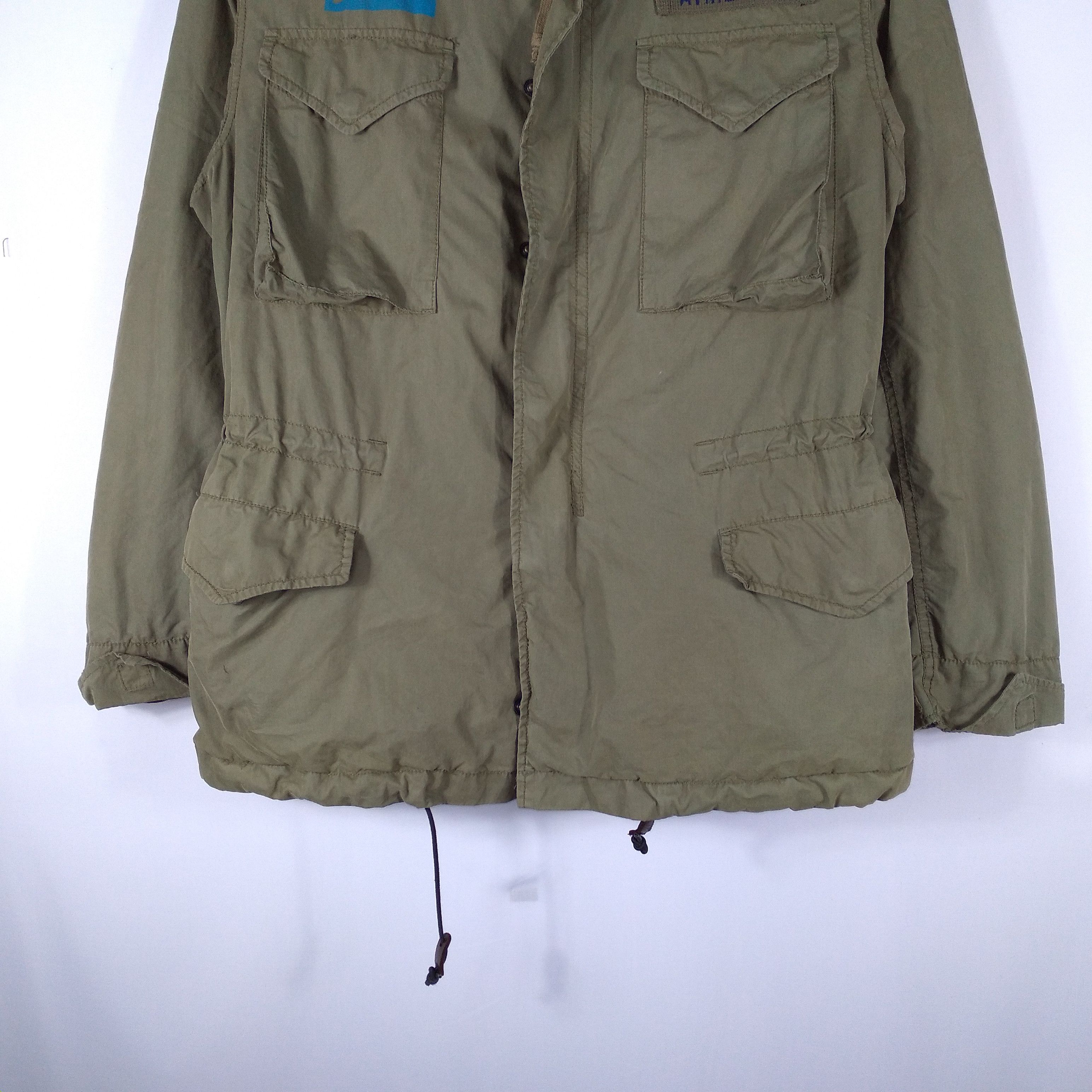 Avirex 🔥Rare🔥AVIREX World War Dixi 75 Army Flight Bomber Jacket Size US S / EU 44-46 / 1 - 4 Thumbnail