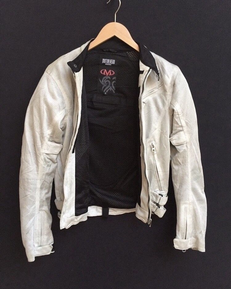Vintage 🔥Mega Rare Motor Head Riders Bikers Jacket Size US XS / EU 42 / 0 - 4 Thumbnail