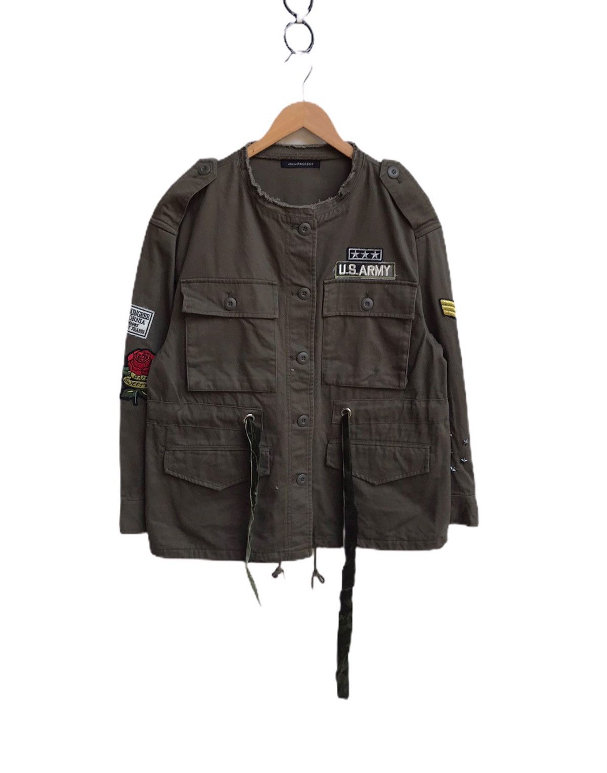 🔥Alicia Pageboy Military Jacket