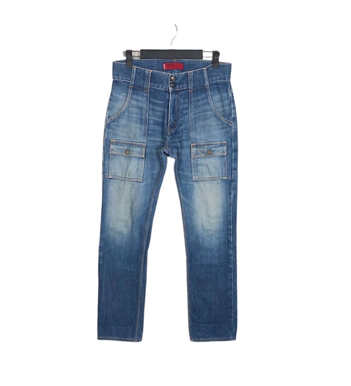 Levi's × Levi's Vintage Clothing Vintage 90s Levi’s Red Tab Thight Bush Pants Levis Jeans Size US 30 / EU 46 - 1 Thumbnail