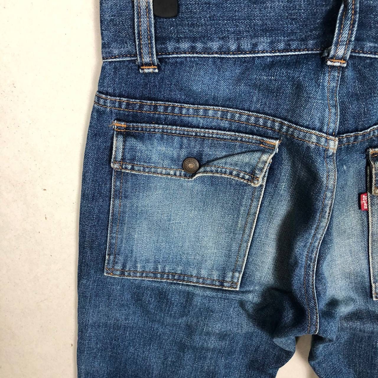 Levi's × Levi's Vintage Clothing Vintage 90s Levi’s Red Tab Thight Bush Pants Levis Jeans Size US 30 / EU 46 - 7 Thumbnail