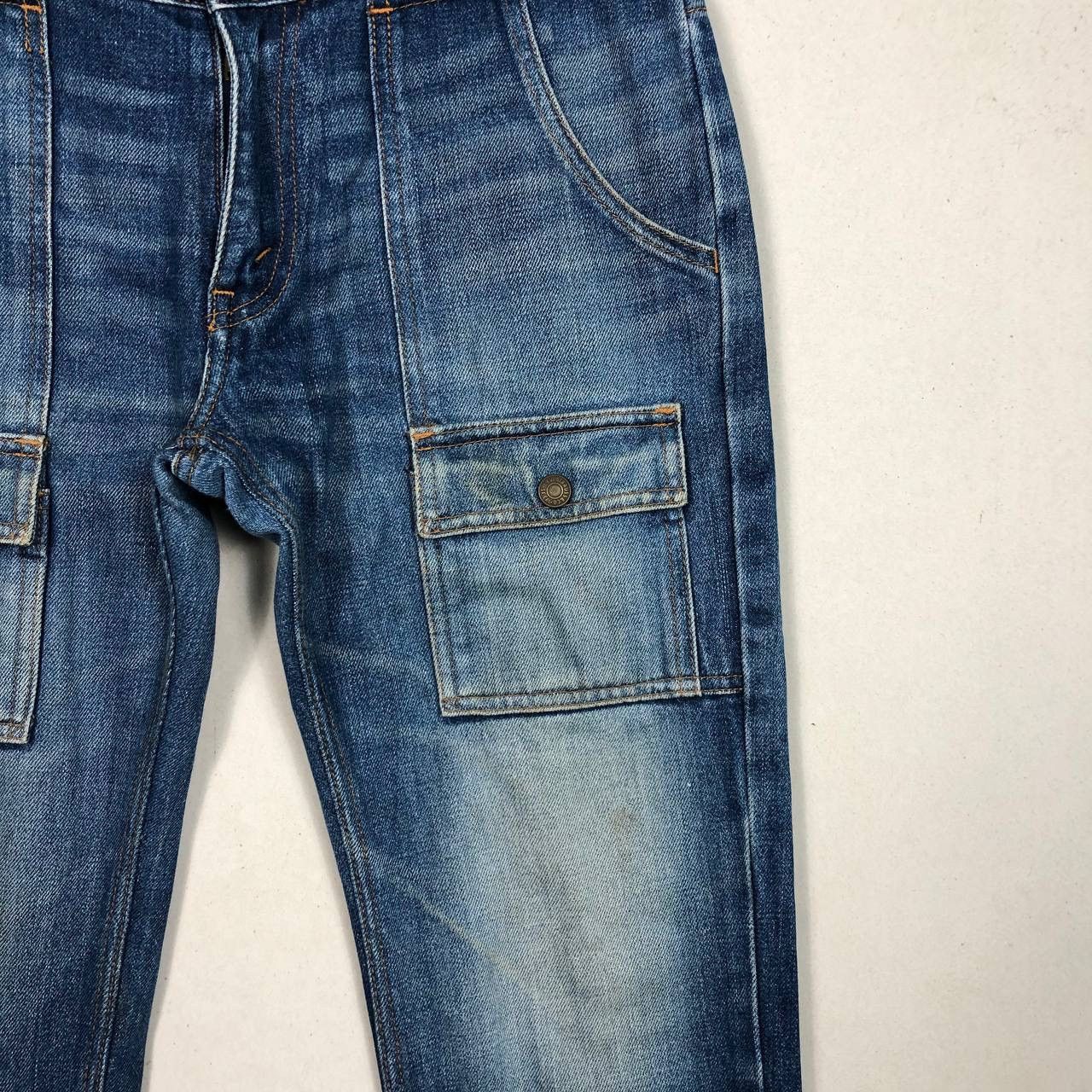 Levi's × Levi's Vintage Clothing Vintage 90s Levi’s Red Tab Thight Bush Pants Levis Jeans Size US 30 / EU 46 - 5 Thumbnail