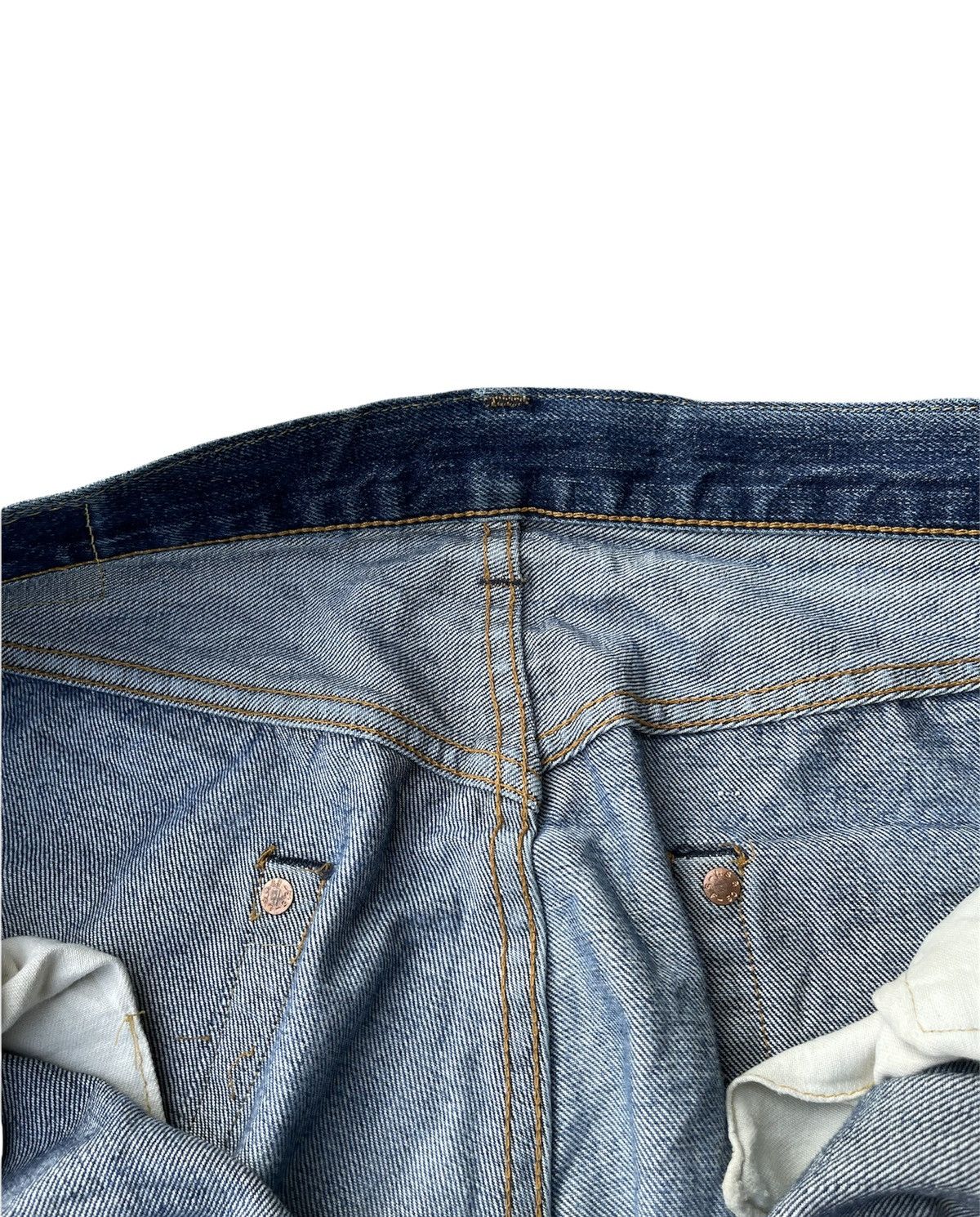 Levi's Levis 501XX E Redline Vintage 1998 Usa Aging Rework Size US 34 / EU 50 - 9 Thumbnail