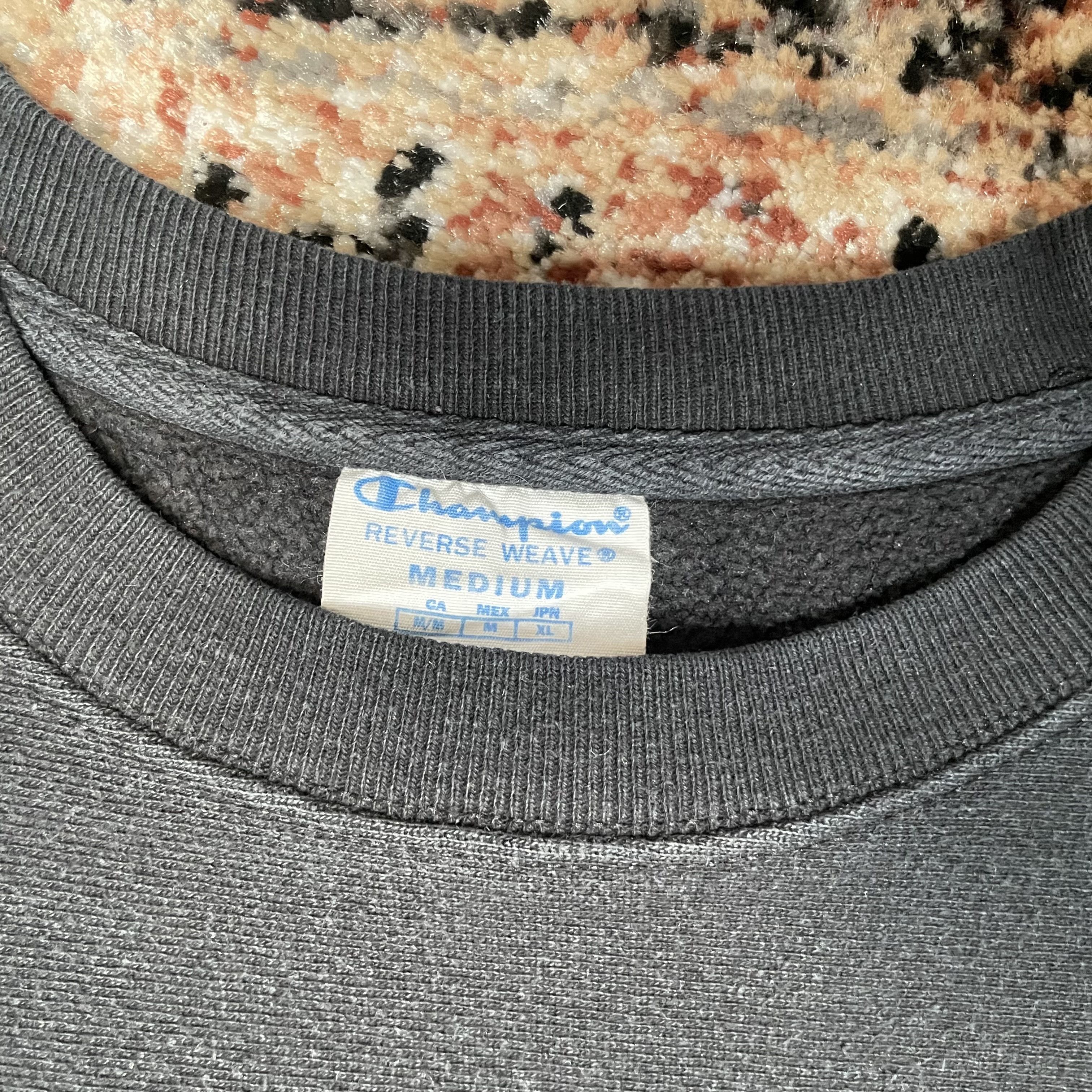 Champion Champion Reverse Weave Black Crewneck Sweater Size US M / EU 48-50 / 2 - 2 Thumbnail