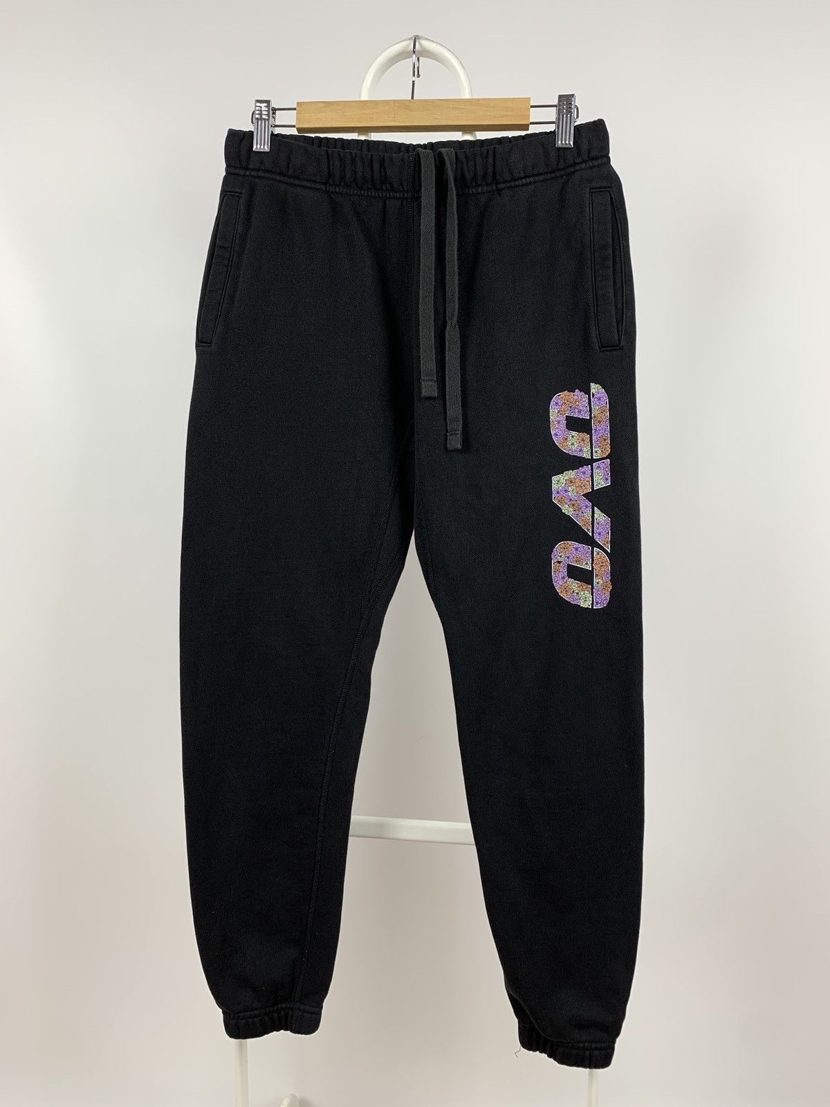 Drake October’s Very Own OWL OVO Drake Black Sweatpants Size US 30 / EU 46 - 3 Thumbnail