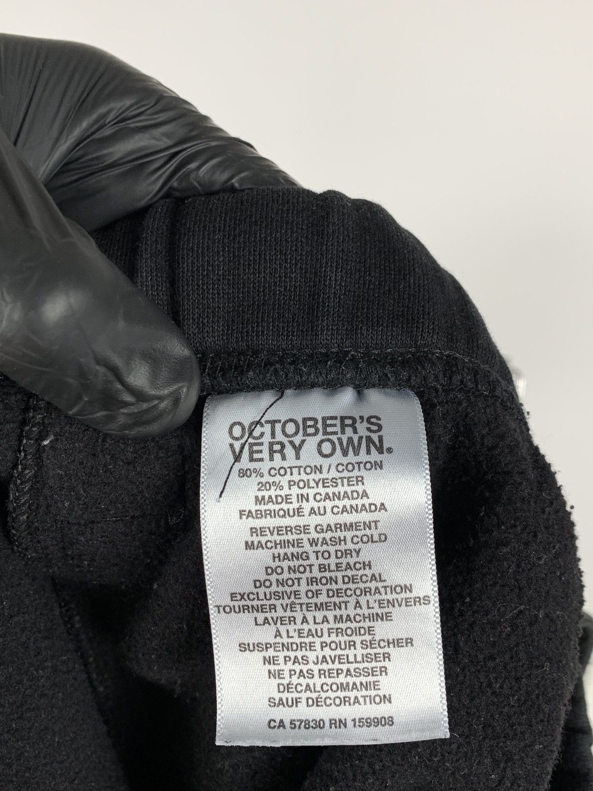 Drake October’s Very Own OWL OVO Drake Black Sweatpants Size US 30 / EU 46 - 13 Thumbnail