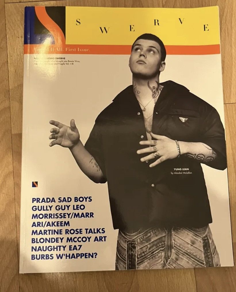 Arena Homme+ Swerve magazine Yung Lean arena Homme+ rare | Grailed