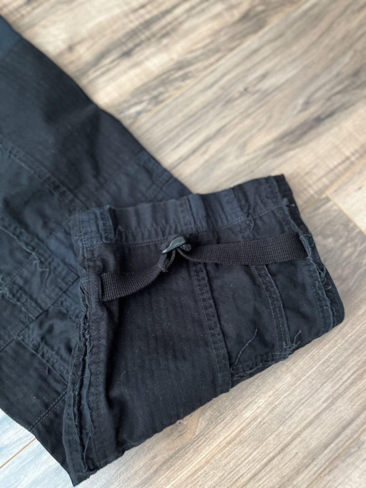 JUNYA WATANABE X CDG silk and wool cuffed trousers