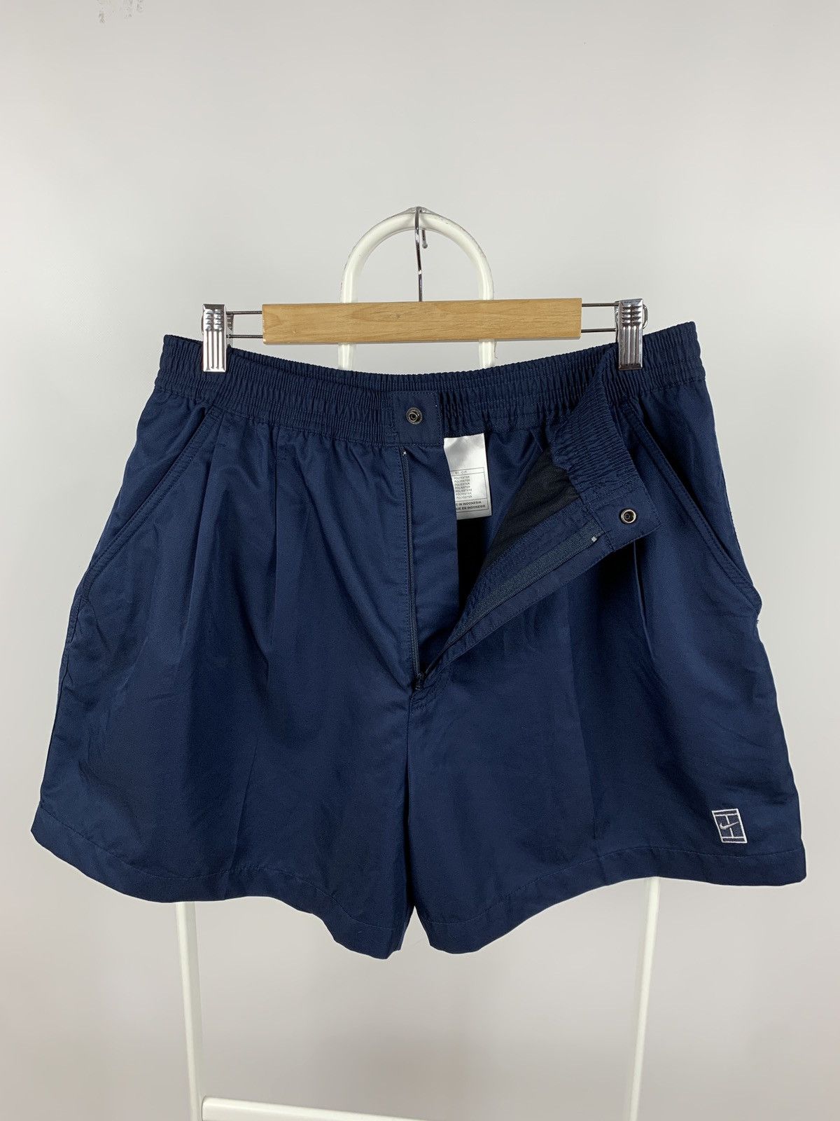 Nike 90s Vintage Nike Tennis Court Shorts Andre Agassi Style Size US 34 / EU 50 - 4 Thumbnail