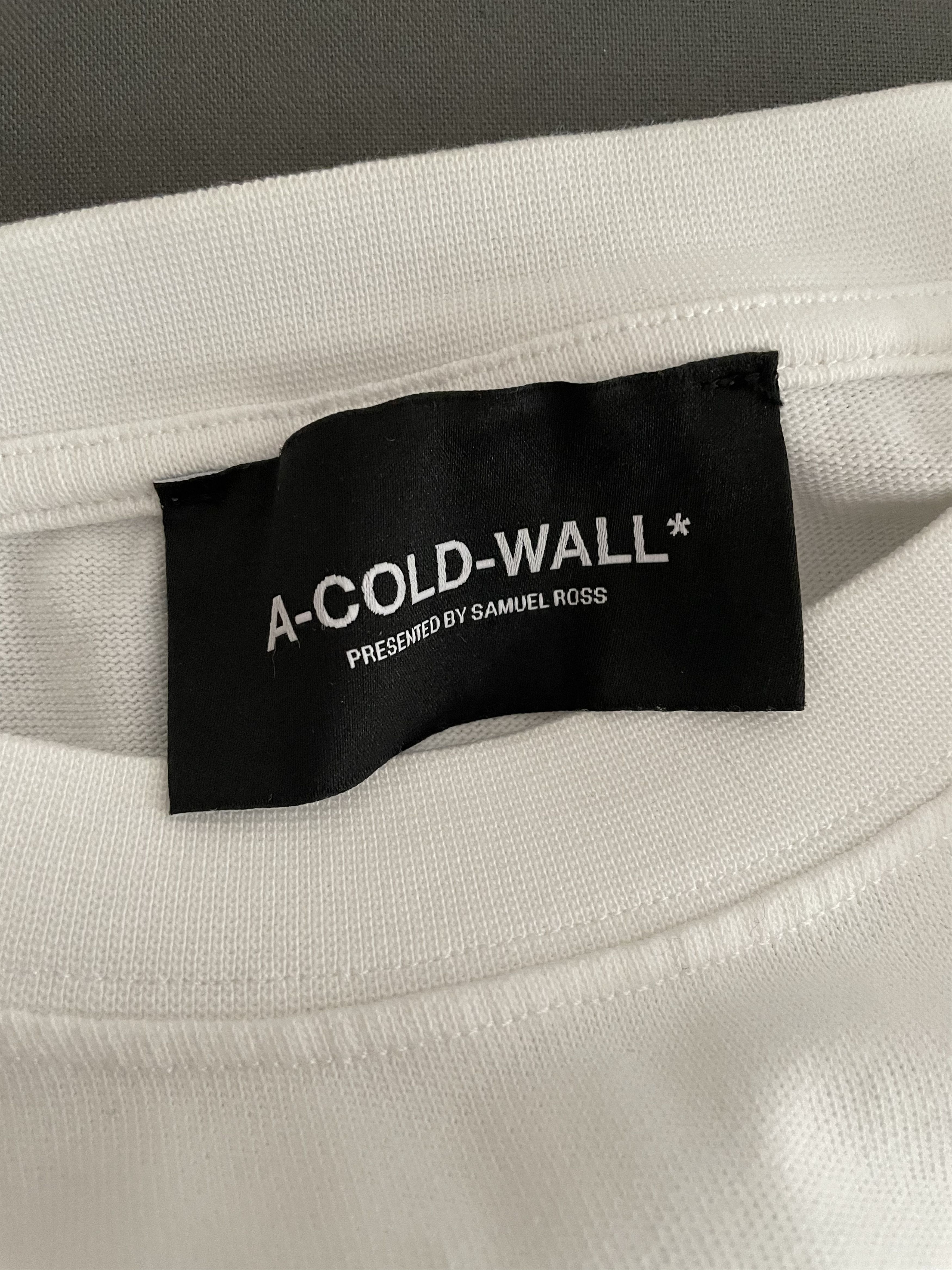 A-COLD-WALL* A cold wall classic white logo Tee tshirt White S oversize Size US S / EU 44-46 / 1 - 5 Thumbnail
