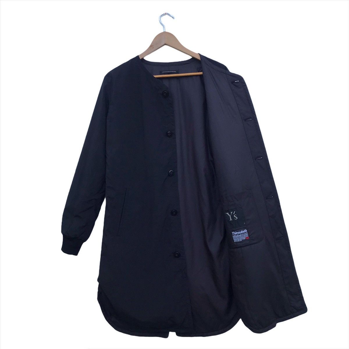 Yohji Yamamoto Vintage Ys Yohjiyamamoto mid-lenght coat Jacket Size M / US 6-8 / IT 42-44 - 2 Thumbnail