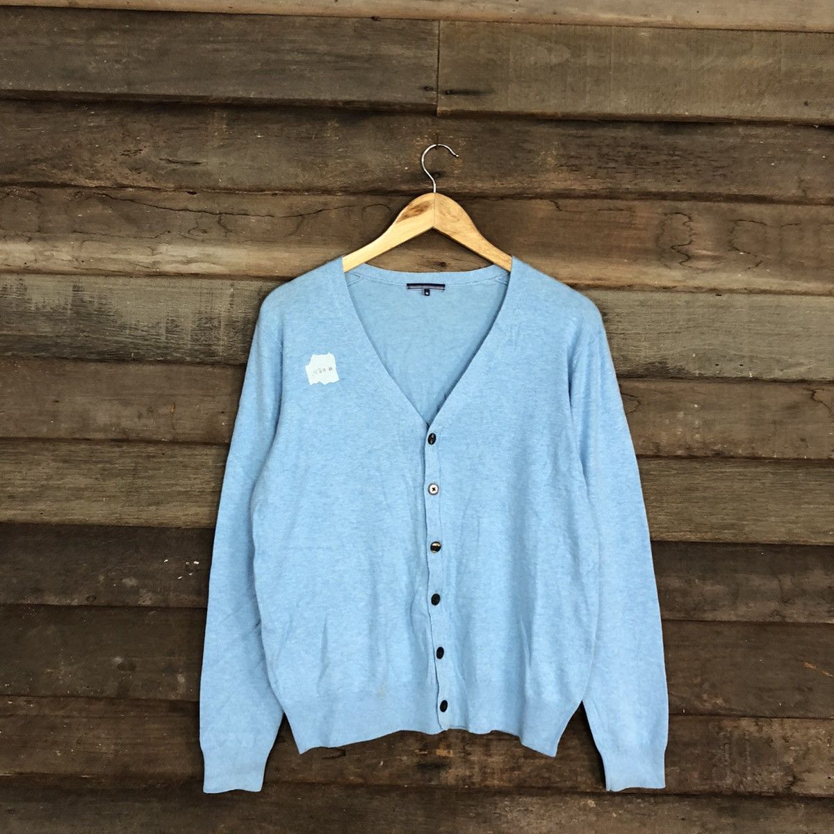 image of Uniqlo Blue Knitwear Cardigan 532B, Men's (Size Medium)